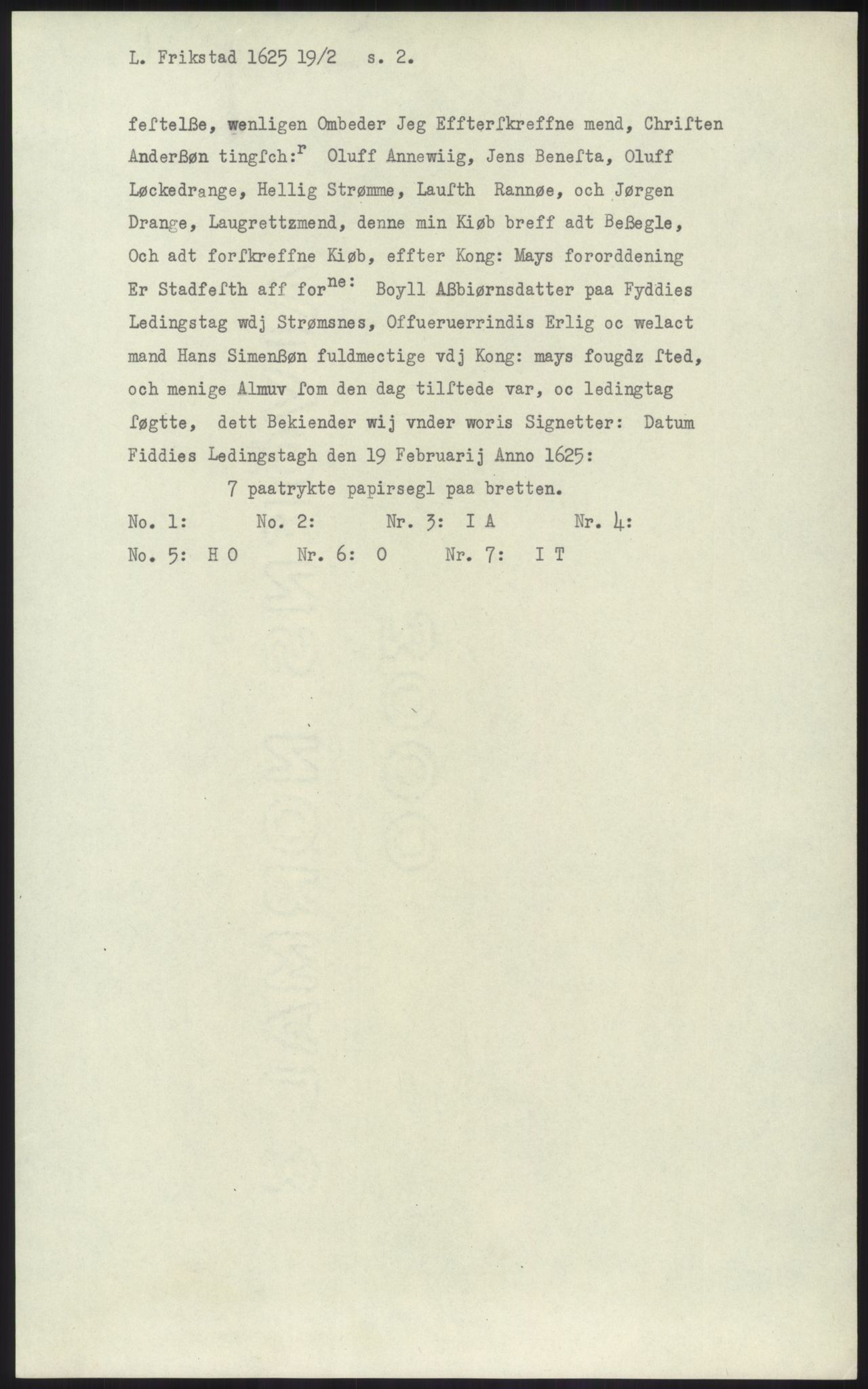 Samlinger til kildeutgivelse, Diplomavskriftsamlingen, RA/EA-4053/H/Ha, s. 1204