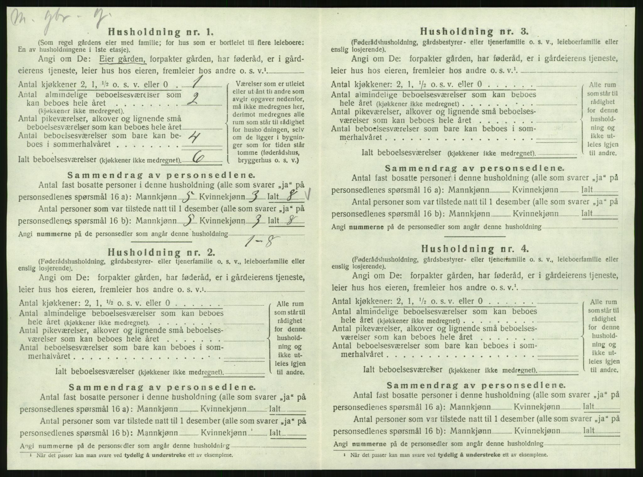 SAT, Folketelling 1920 for 1833 Mo herred, 1920, s. 173