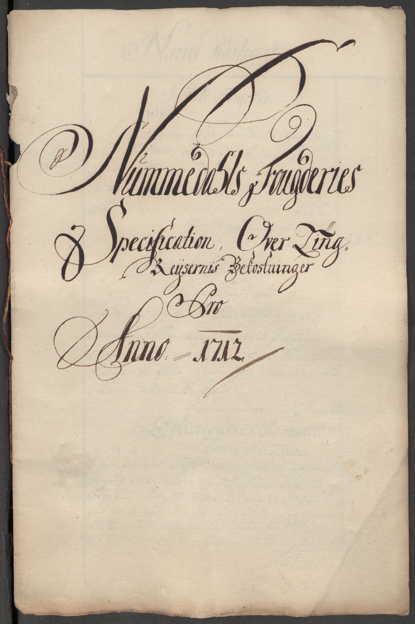 Rentekammeret inntil 1814, Reviderte regnskaper, Fogderegnskap, RA/EA-4092/R64/L4433: Fogderegnskap Namdal, 1712, s. 242