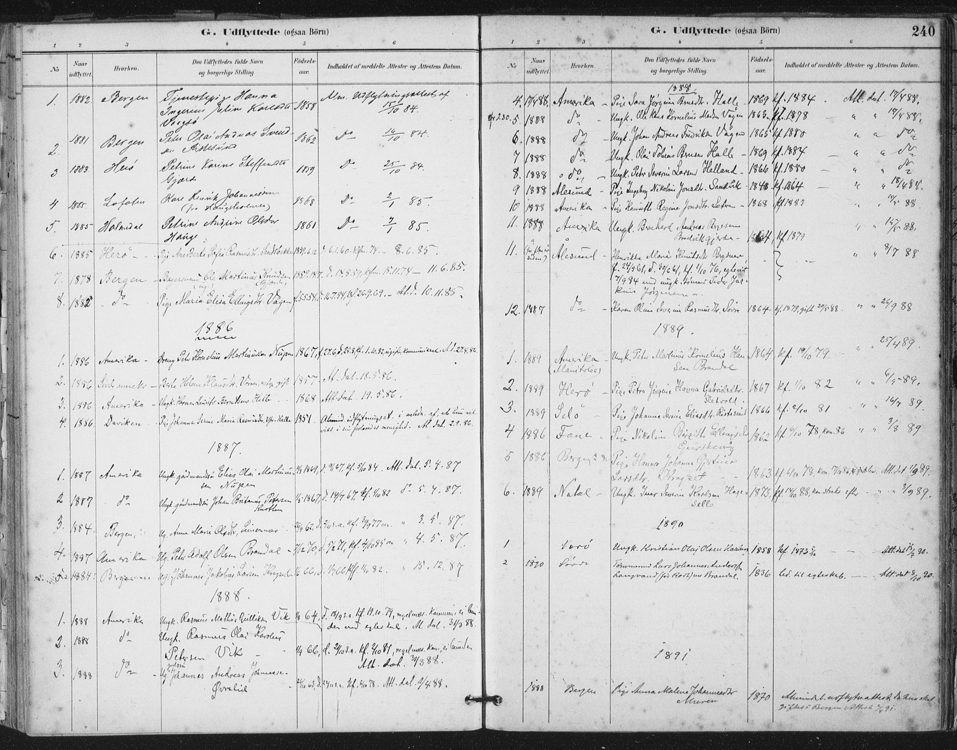 Ministerialprotokoller, klokkerbøker og fødselsregistre - Møre og Romsdal, SAT/A-1454/503/L0037: Ministerialbok nr. 503A05, 1884-1900, s. 240