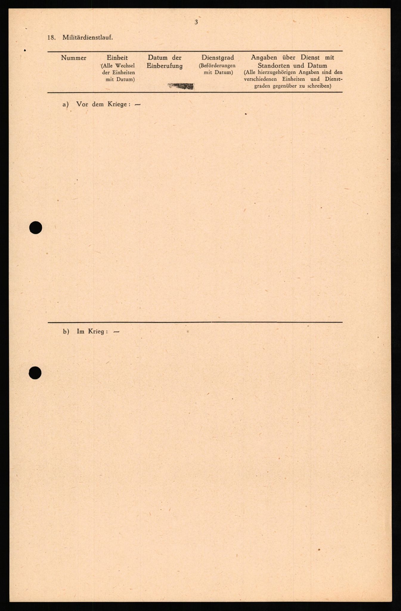 Forsvaret, Forsvarets overkommando II, RA/RAFA-3915/D/Db/L0029: CI Questionaires. Tyske okkupasjonsstyrker i Norge. Tyskere., 1945-1946, s. 135