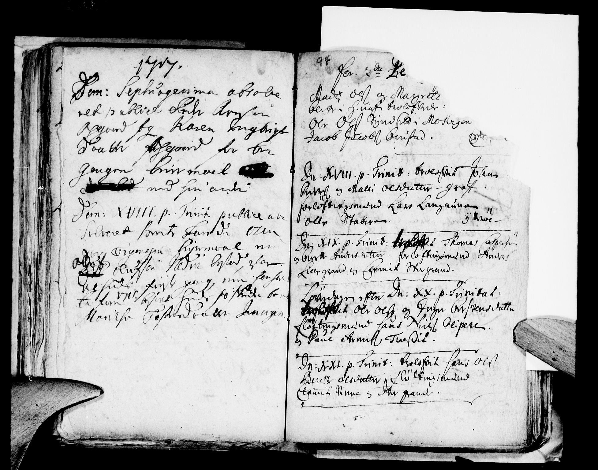 Ministerialprotokoller, klokkerbøker og fødselsregistre - Nord-Trøndelag, AV/SAT-A-1458/722/L0214: Ministerialbok nr. 722A01, 1692-1718, s. 94