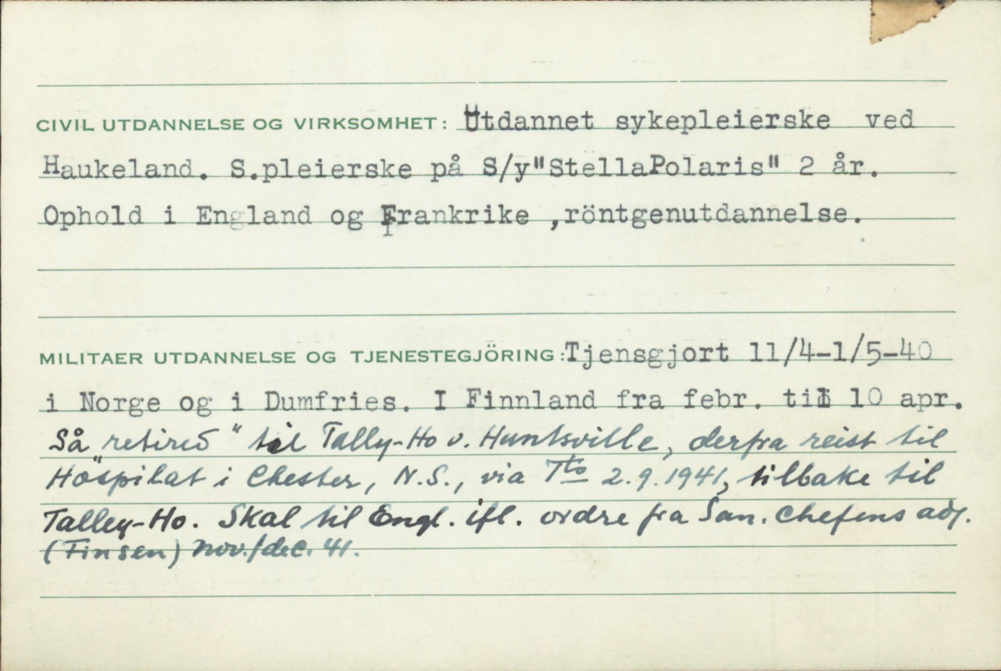 Forsvaret, Forsvarets overkommando/Luftforsvarsstaben, AV/RA-RAFA-4079/P/Pa/L0028: Personellpapirer, 1911, s. 369