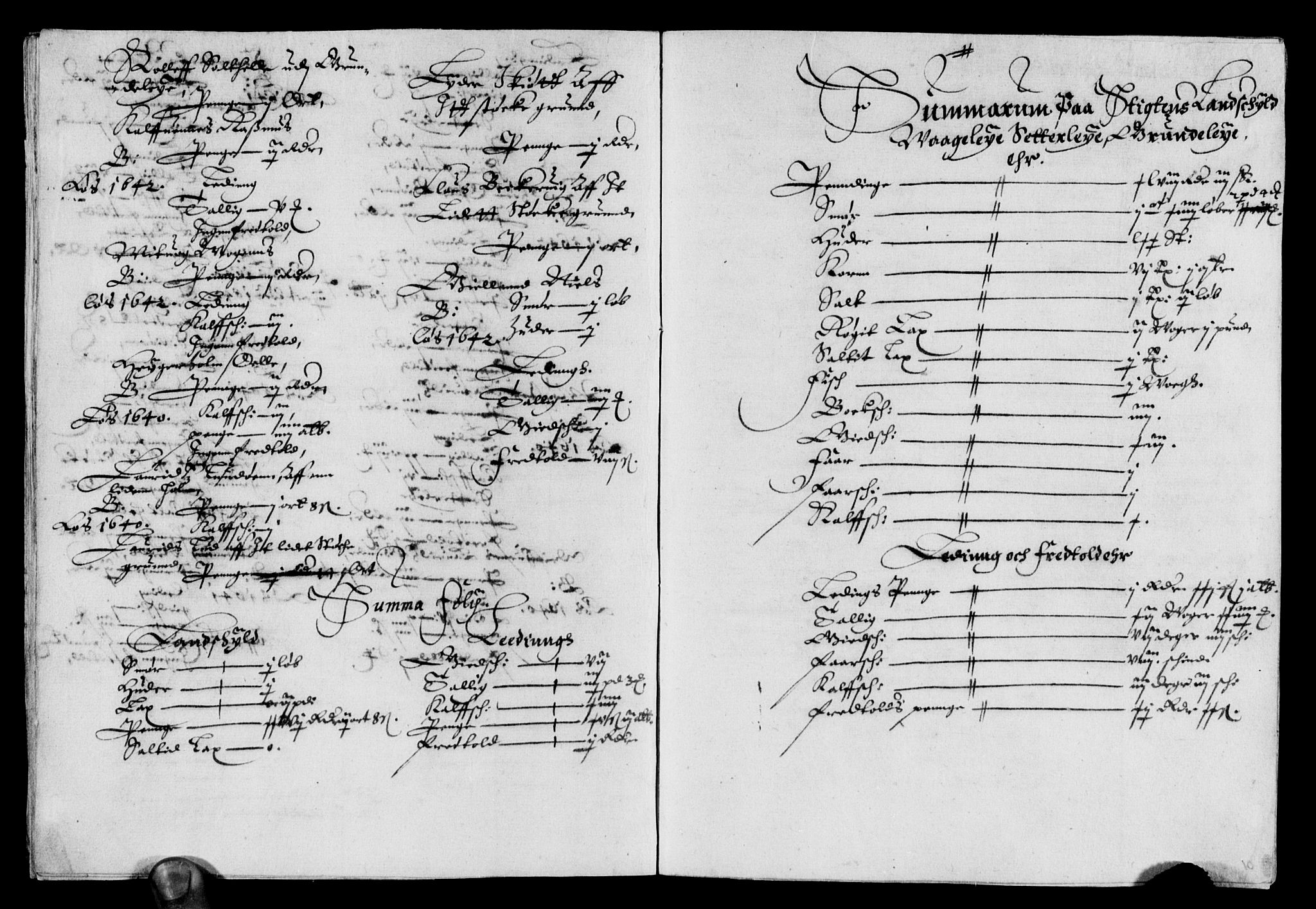 Rentekammeret inntil 1814, Reviderte regnskaper, Lensregnskaper, AV/RA-EA-5023/R/Rb/Rbt/L0089: Bergenhus len, 1637-1642