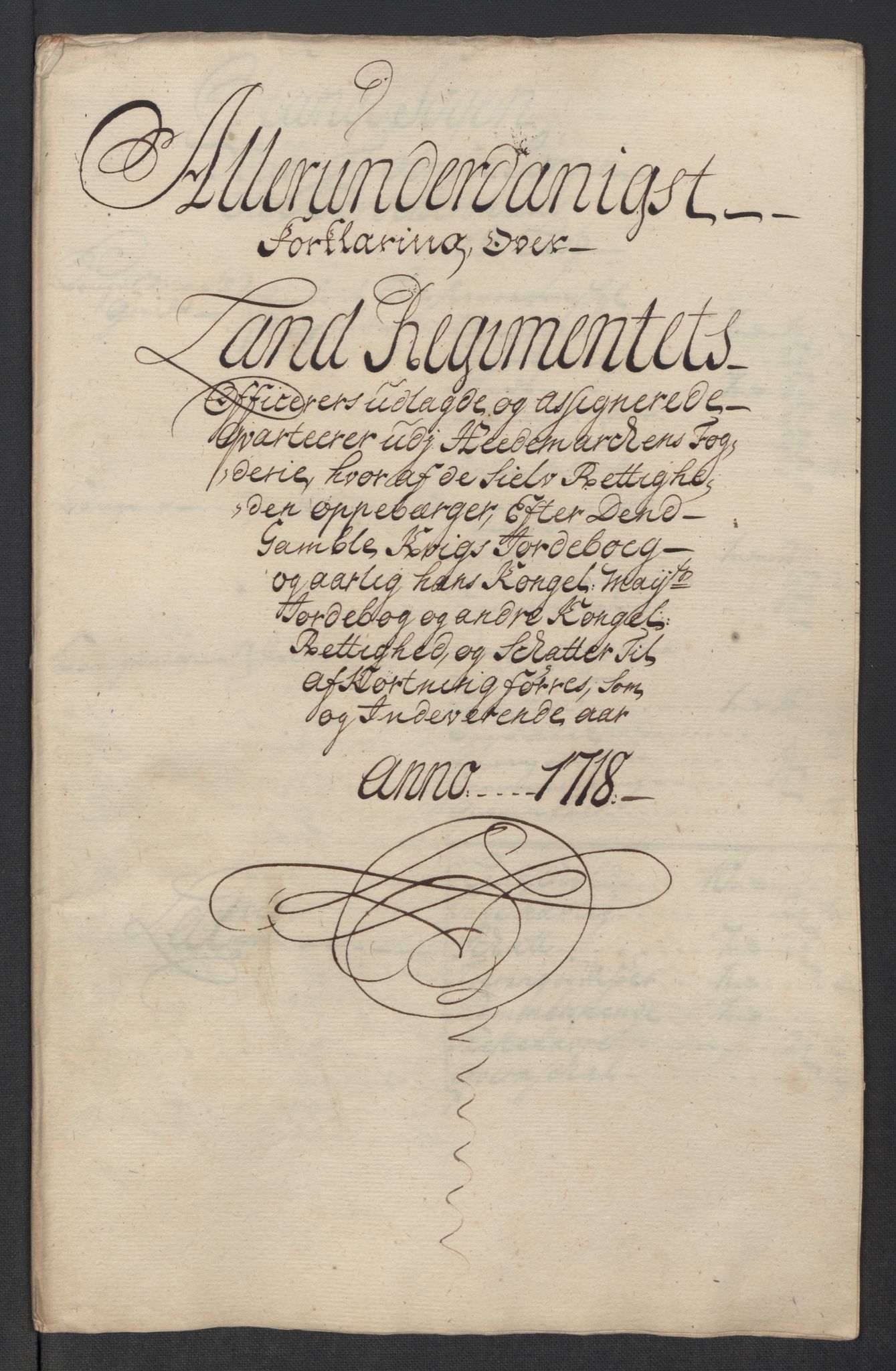 Rentekammeret inntil 1814, Reviderte regnskaper, Fogderegnskap, AV/RA-EA-4092/R16/L1057: Fogderegnskap Hedmark, 1718, s. 279