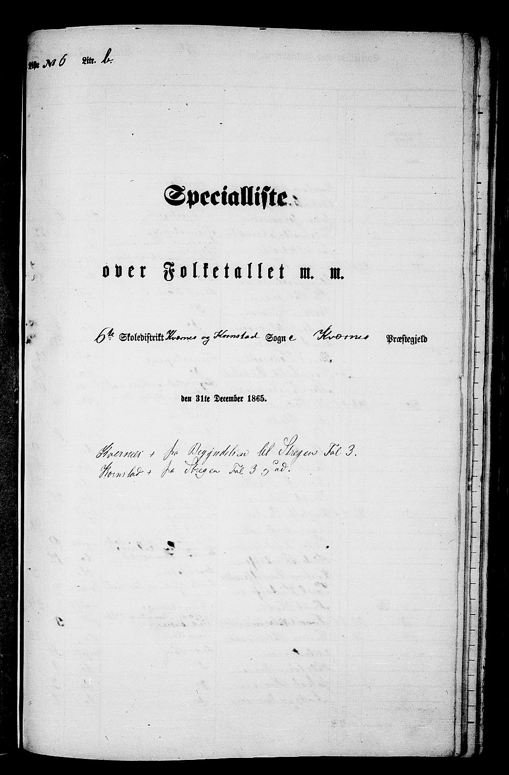 RA, Folketelling 1865 for 1553P Kvernes prestegjeld, 1865, s. 119