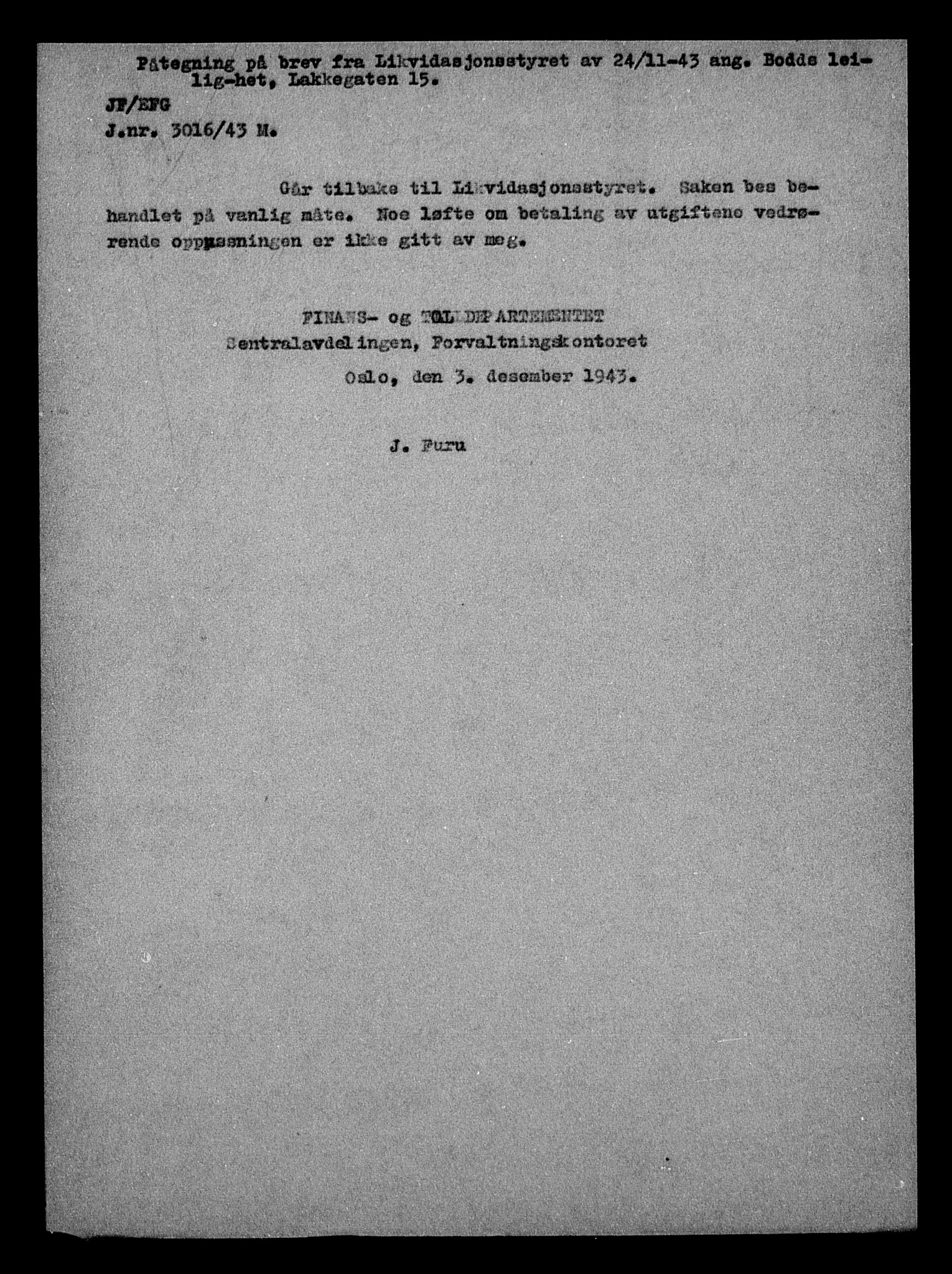 Justisdepartementet, Tilbakeføringskontoret for inndratte formuer, AV/RA-S-1564/H/Hc/Hcc/L0927: --, 1945-1947, s. 18