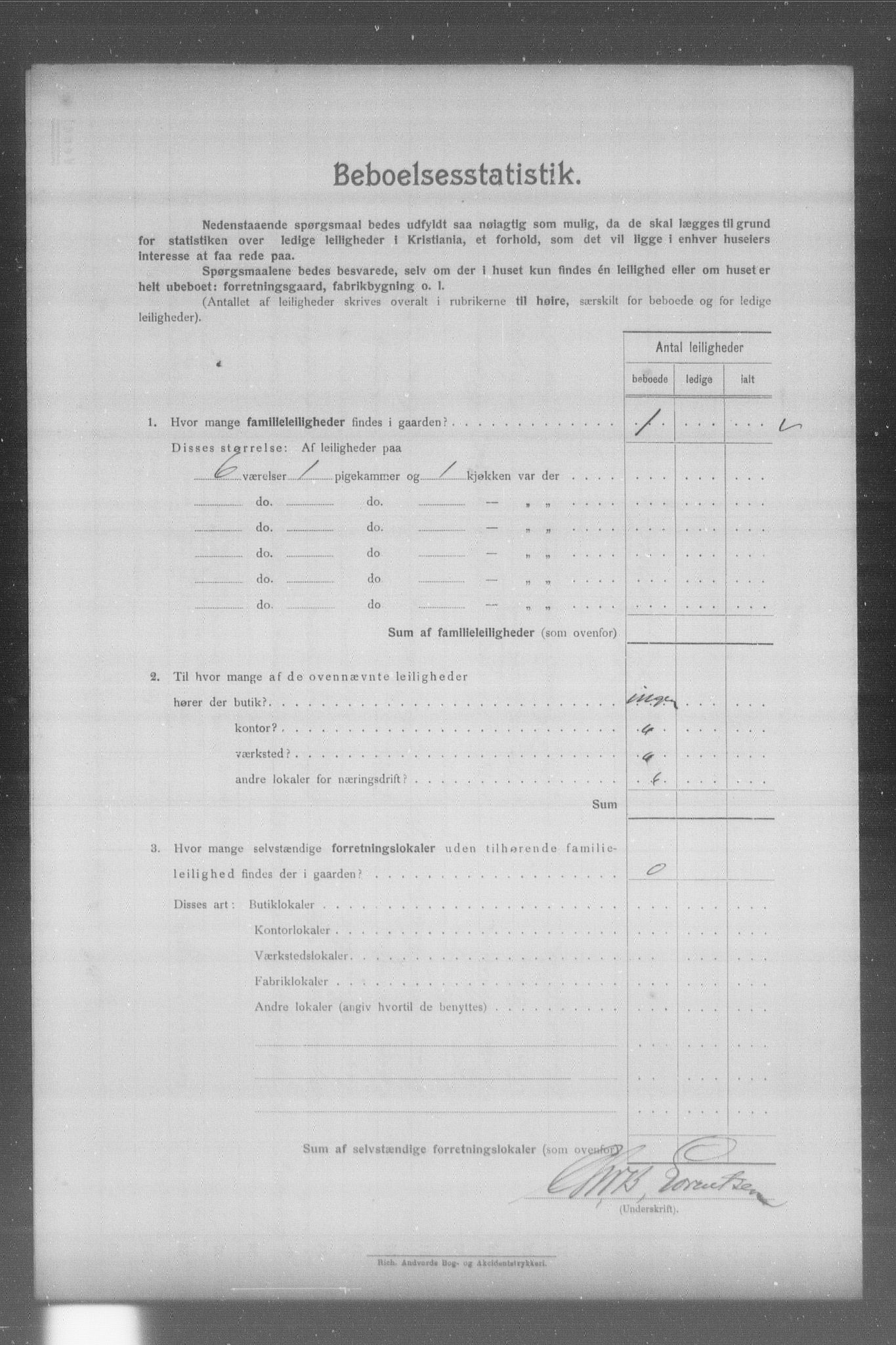 OBA, Kommunal folketelling 31.12.1904 for Kristiania kjøpstad, 1904, s. 21047