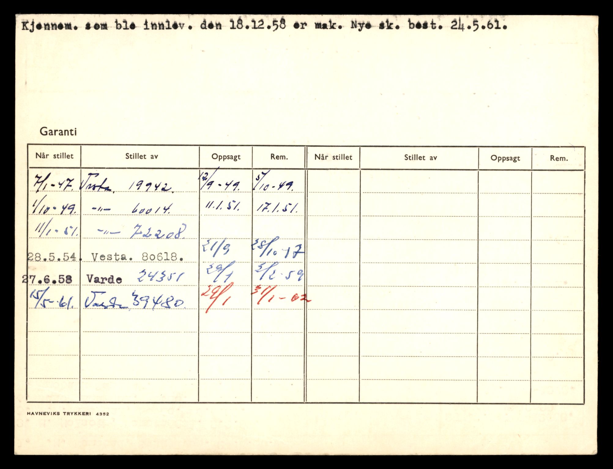Møre og Romsdal vegkontor - Ålesund trafikkstasjon, AV/SAT-A-4099/F/Fe/L0035: Registreringskort for kjøretøy T 12653 - T 12829, 1927-1998, s. 279