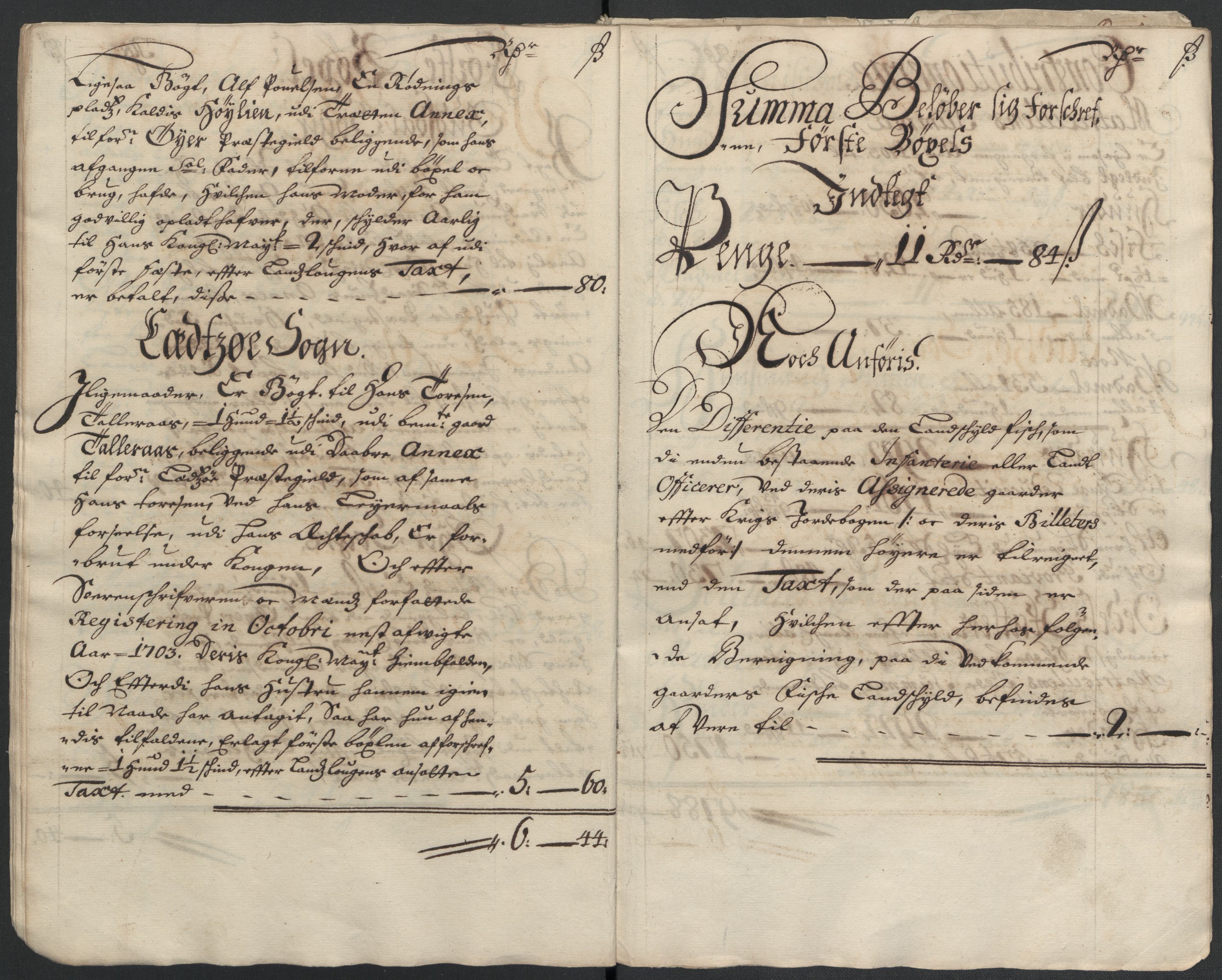 Rentekammeret inntil 1814, Reviderte regnskaper, Fogderegnskap, AV/RA-EA-4092/R17/L1177: Fogderegnskap Gudbrandsdal, 1704, s. 14