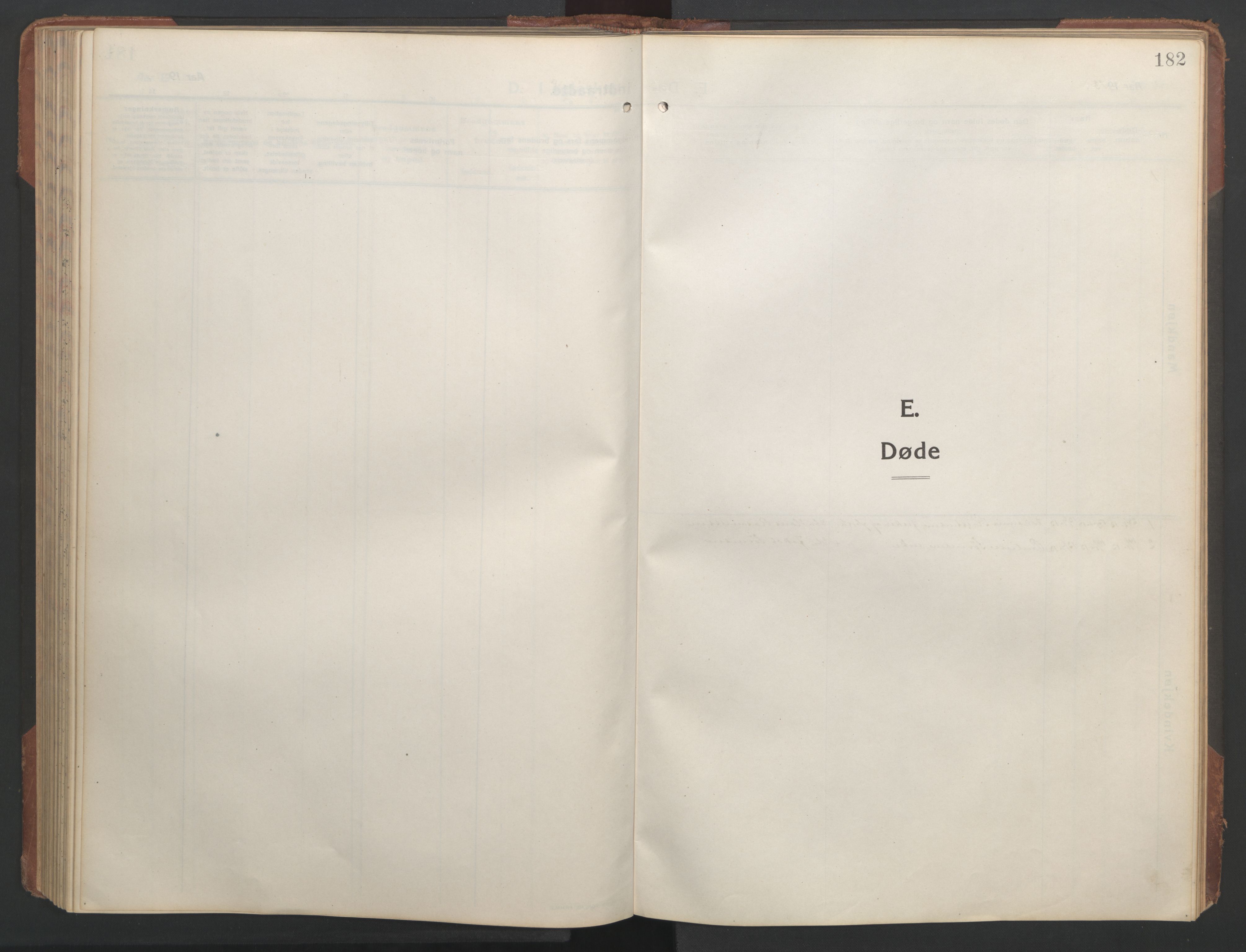 Ministerialprotokoller, klokkerbøker og fødselsregistre - Nordland, AV/SAT-A-1459/890/L1291: Klokkerbok nr. 890C02, 1913-1954, s. 182