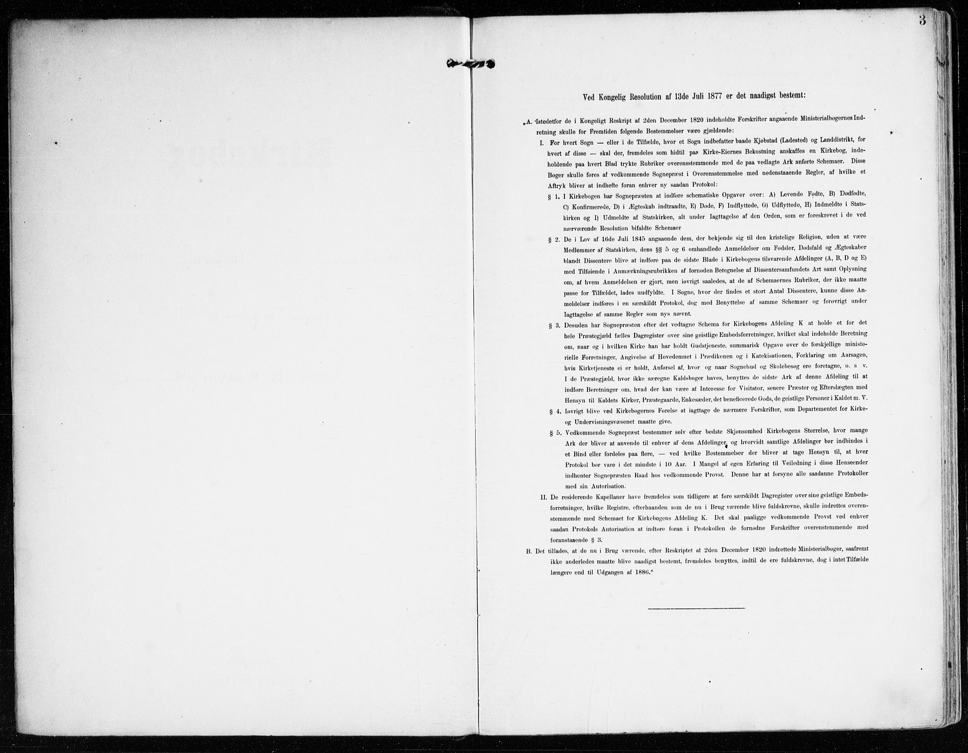 Mariakirken Sokneprestembete, SAB/A-76901/H/Haa/L0014: Ministerialbok nr. C 2, 1900-1916, s. 3