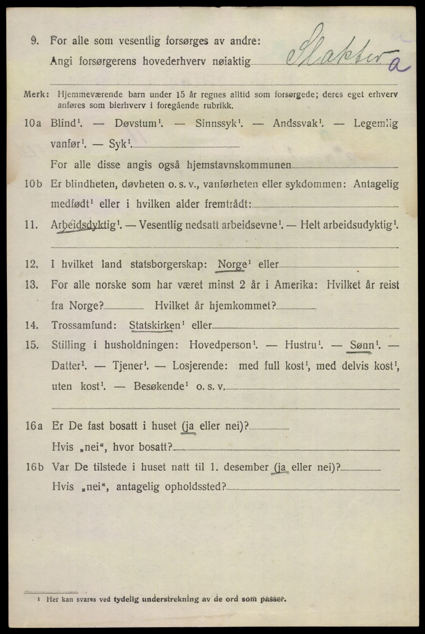 SAKO, Folketelling 1920 for 0724 Sandeherred herred, 1920, s. 20197