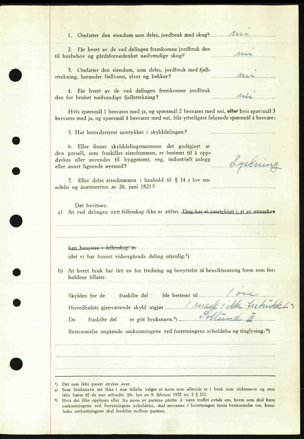 Nordre Sunnmøre sorenskriveri, AV/SAT-A-0006/1/2/2C/2Ca: Pantebok nr. A25, 1947-1947, Dagboknr: 1825/1947