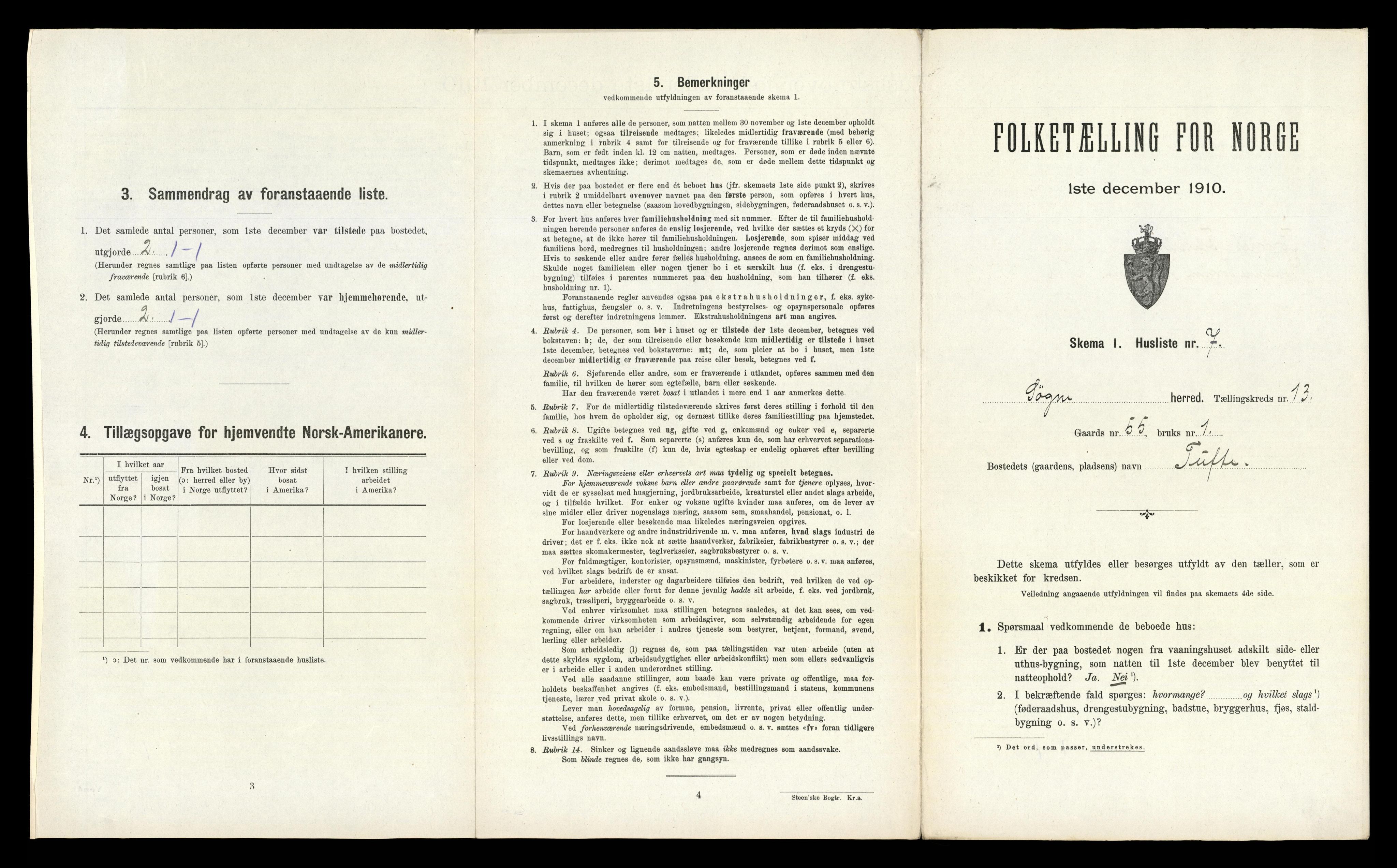 RA, Folketelling 1910 for 1018 Søgne herred, 1910, s. 1194