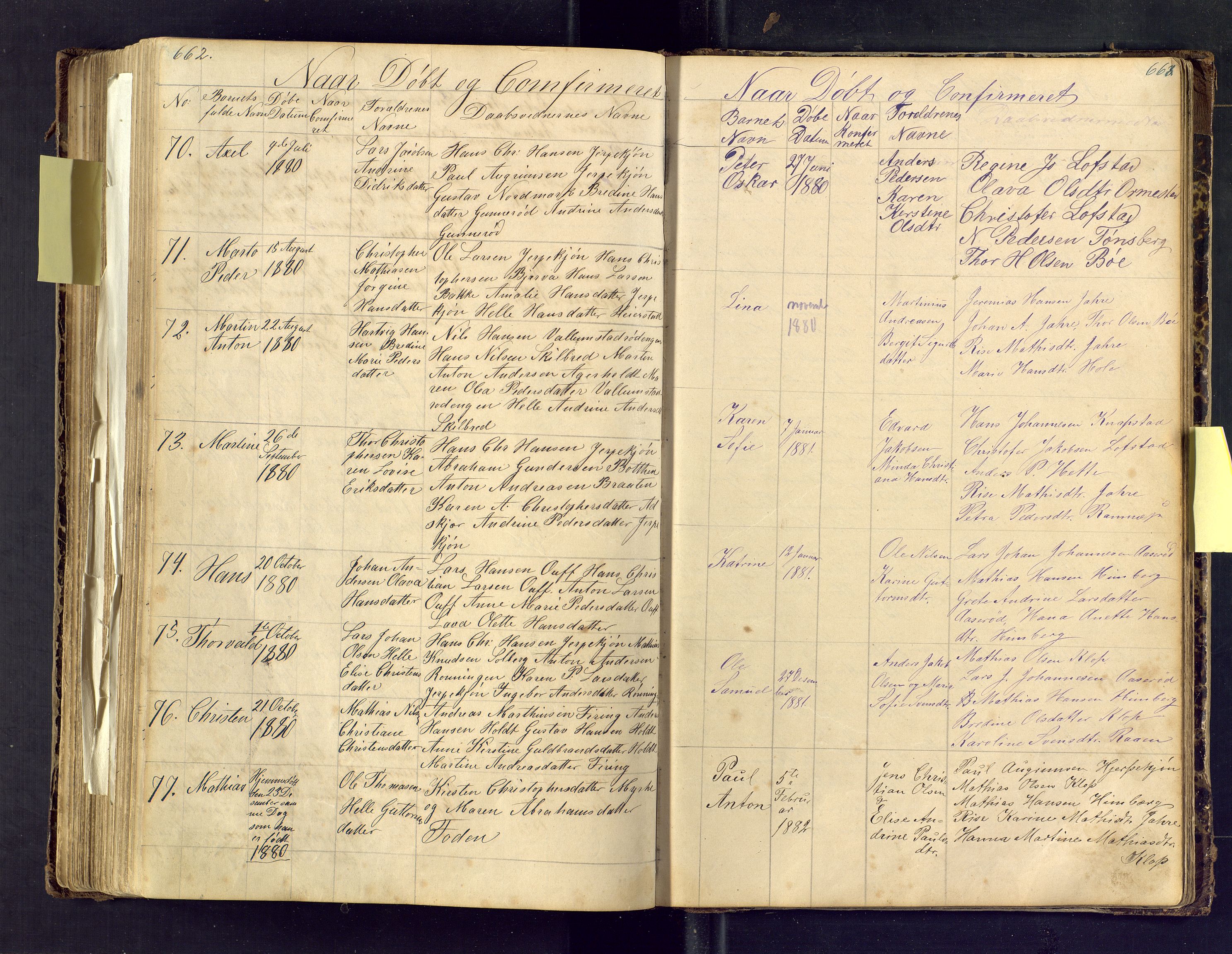 Den evangelisk lutherske frimenighet i Jarlsbergs grevskap med flere steder, AV/SAKO-P-1384/F/Fa/L0001: Dissenterprotokoll nr. Fa/L0001, 1872-1925, s. 662-663
