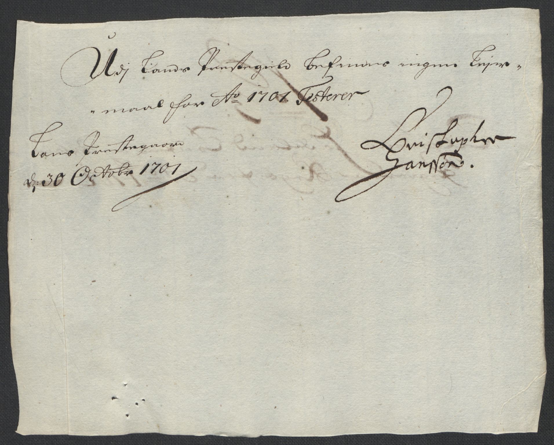 Rentekammeret inntil 1814, Reviderte regnskaper, Fogderegnskap, AV/RA-EA-4092/R18/L1299: Fogderegnskap Hadeland, Toten og Valdres, 1701, s. 309