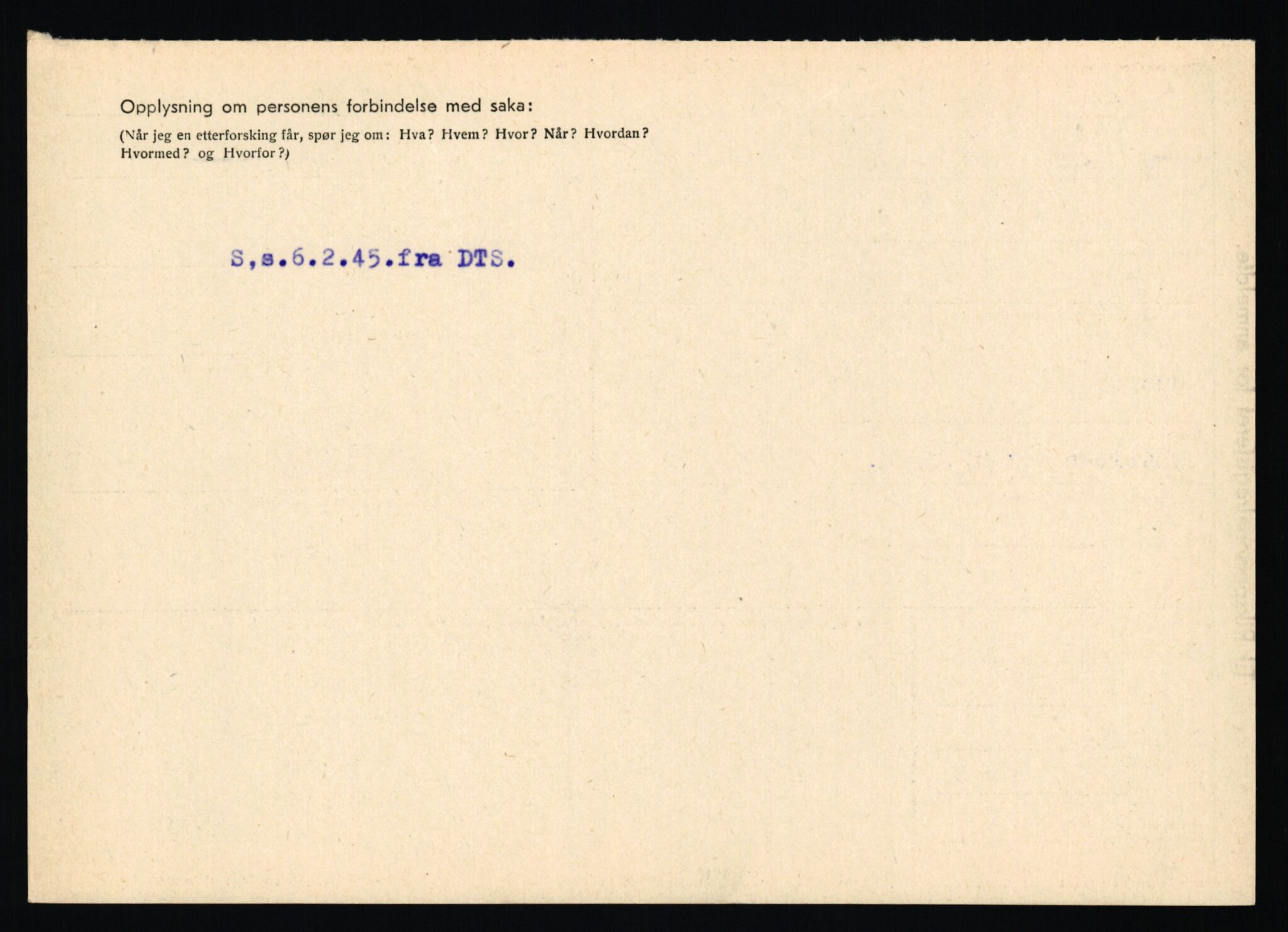Statspolitiet - Hovedkontoret / Osloavdelingen, AV/RA-S-1329/C/Ca/L0012: Oanæs - Quistgaard	, 1943-1945, s. 73