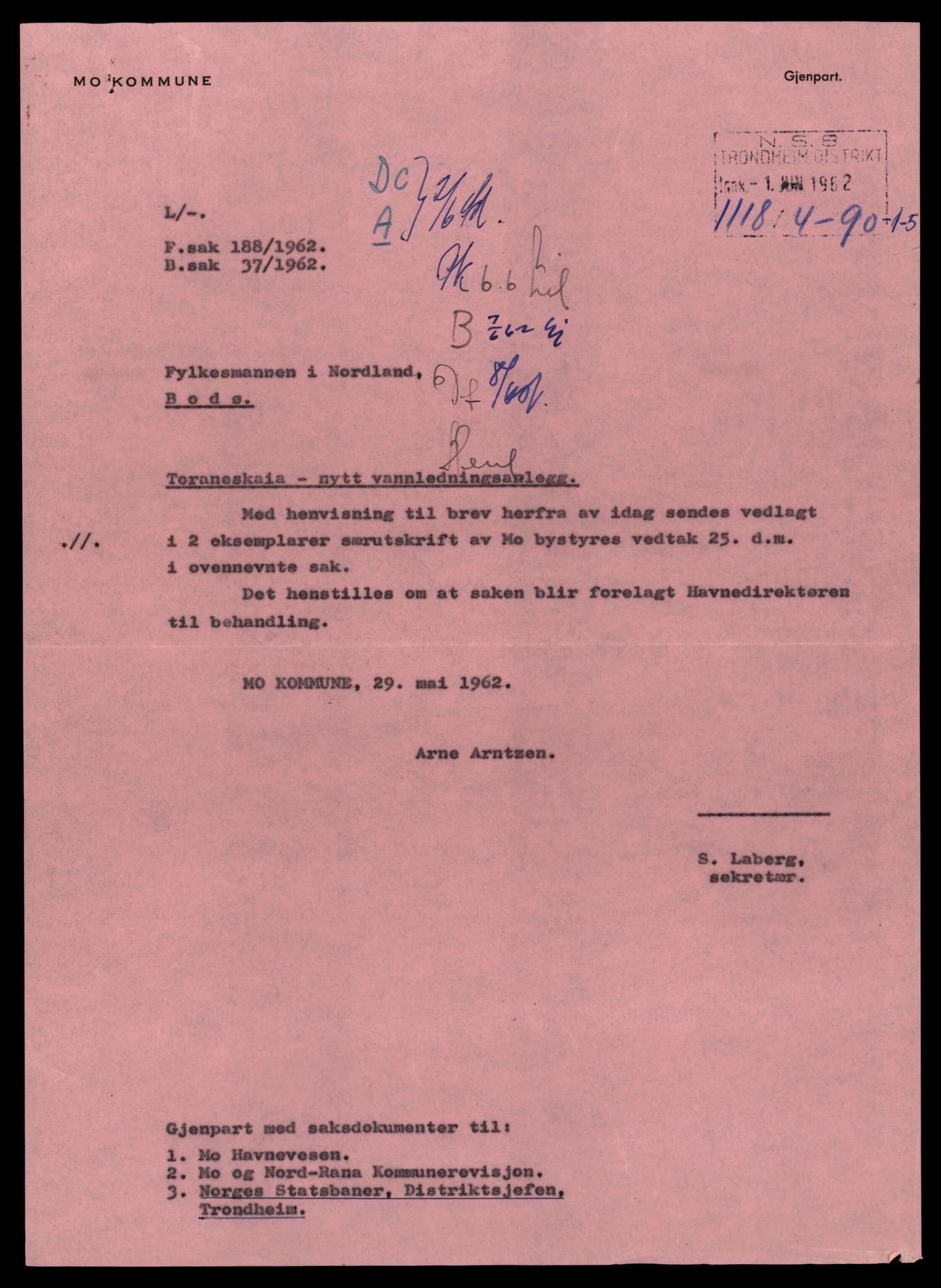 Norges statsbaner (NSB) - Trondheim distrikt, AV/SAT-A-6436/0002/Dd/L0818: --, s. 1432