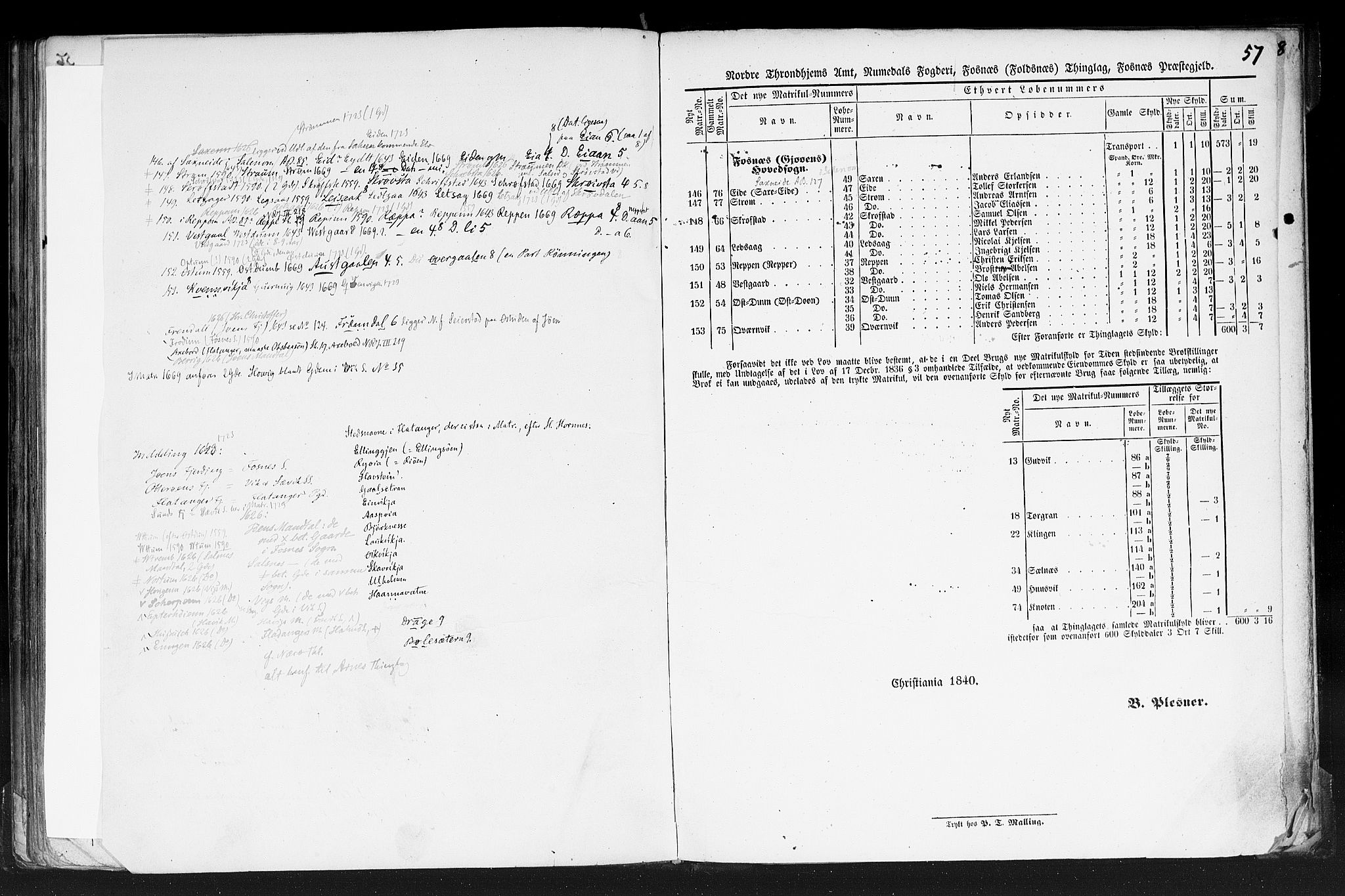 Rygh, RA/PA-0034/F/Fb/L0015/0001: Matrikkelen for 1838 / Matrikkelen for 1838 - Nordre Trondhjems amt (Nord-Trøndelag fylke), 1838, s. 57