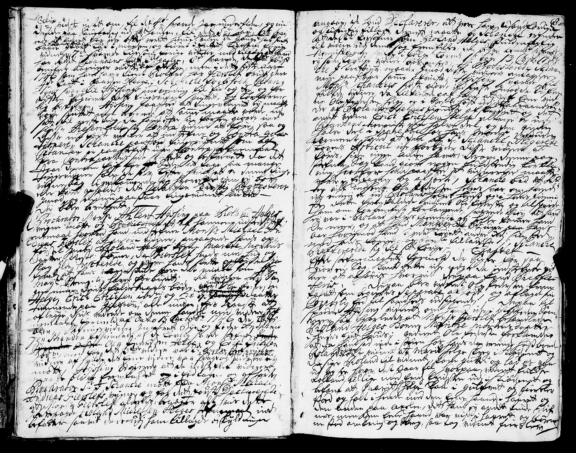 Inderøy sorenskriveri, AV/SAT-A-4147/1/1/1A/L0009: Tingbok, 1746-1761, s. 7b-8a