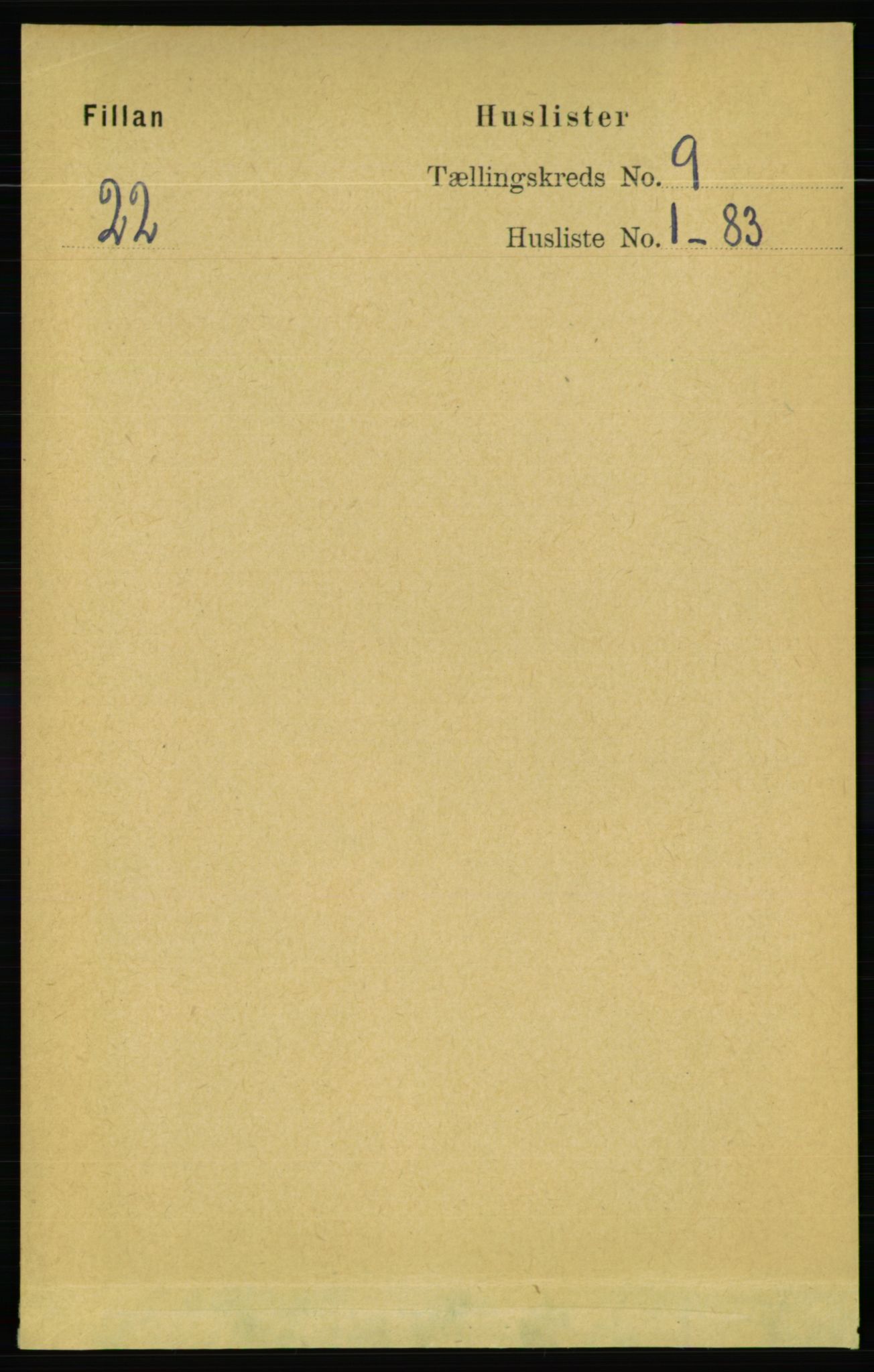 RA, Folketelling 1891 for 1616 Fillan herred, 1891, s. 2555