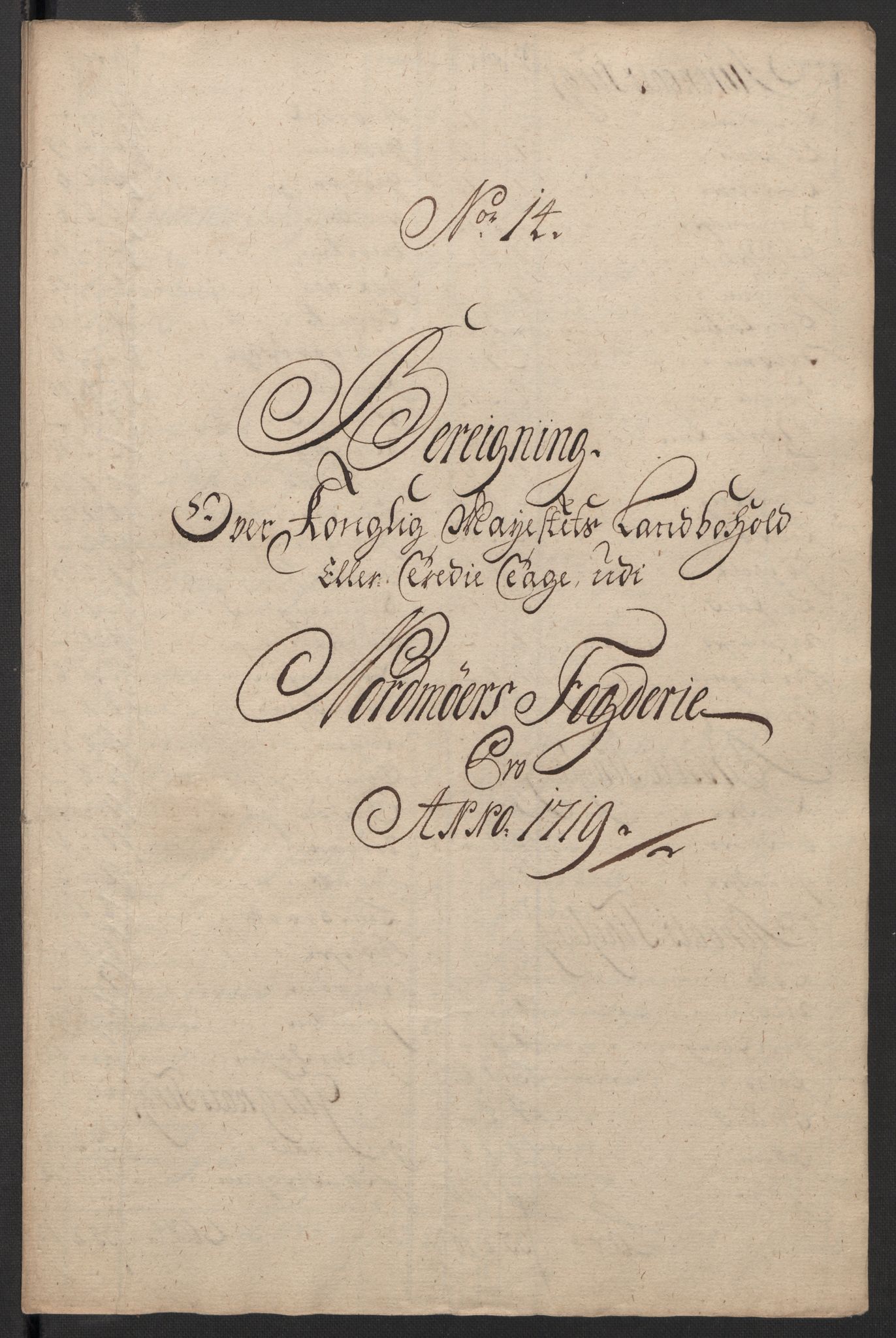 Rentekammeret inntil 1814, Reviderte regnskaper, Fogderegnskap, AV/RA-EA-4092/R56/L3752: Fogderegnskap Nordmøre, 1719, s. 163