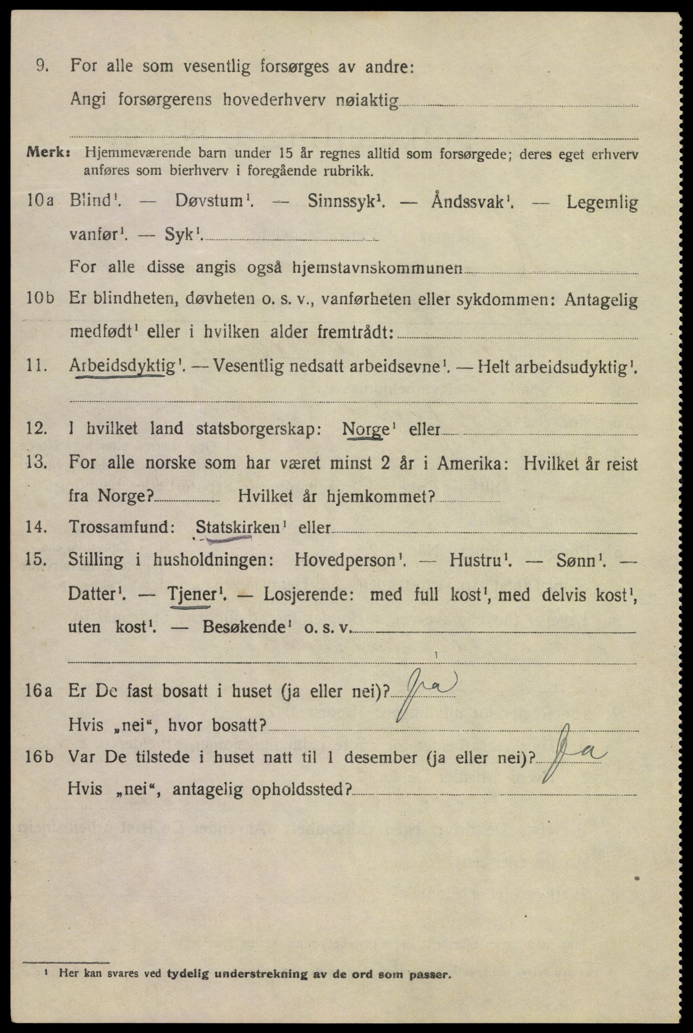 SAKO, Folketelling 1920 for 0801 Kragerø kjøpstad, 1920, s. 7654
