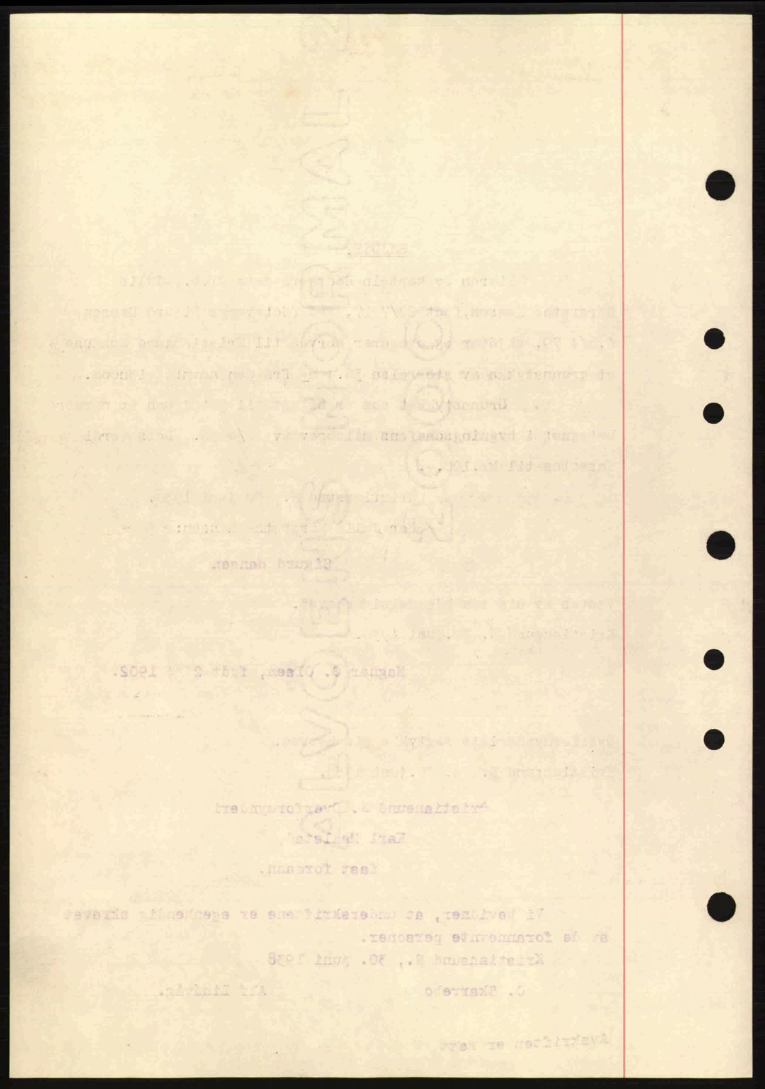 Kristiansund byfogd, AV/SAT-A-4587/A/27: Pantebok nr. 30, 1936-1941, Dagboknr: 506/1938