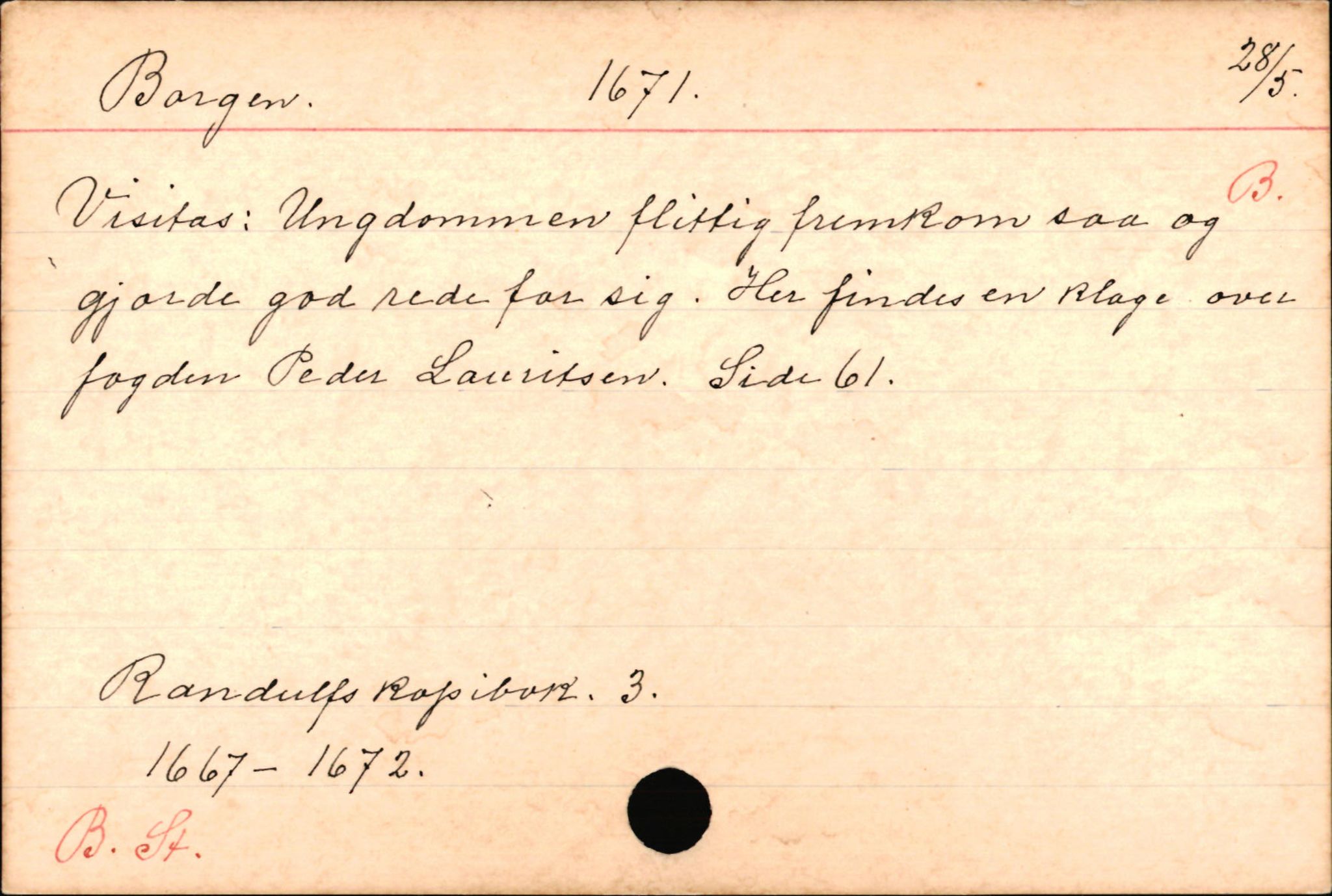 Haugen, Johannes - lærer, AV/SAB-SAB/PA-0036/01/L0001: Om klokkere og lærere, 1521-1904, s. 11188