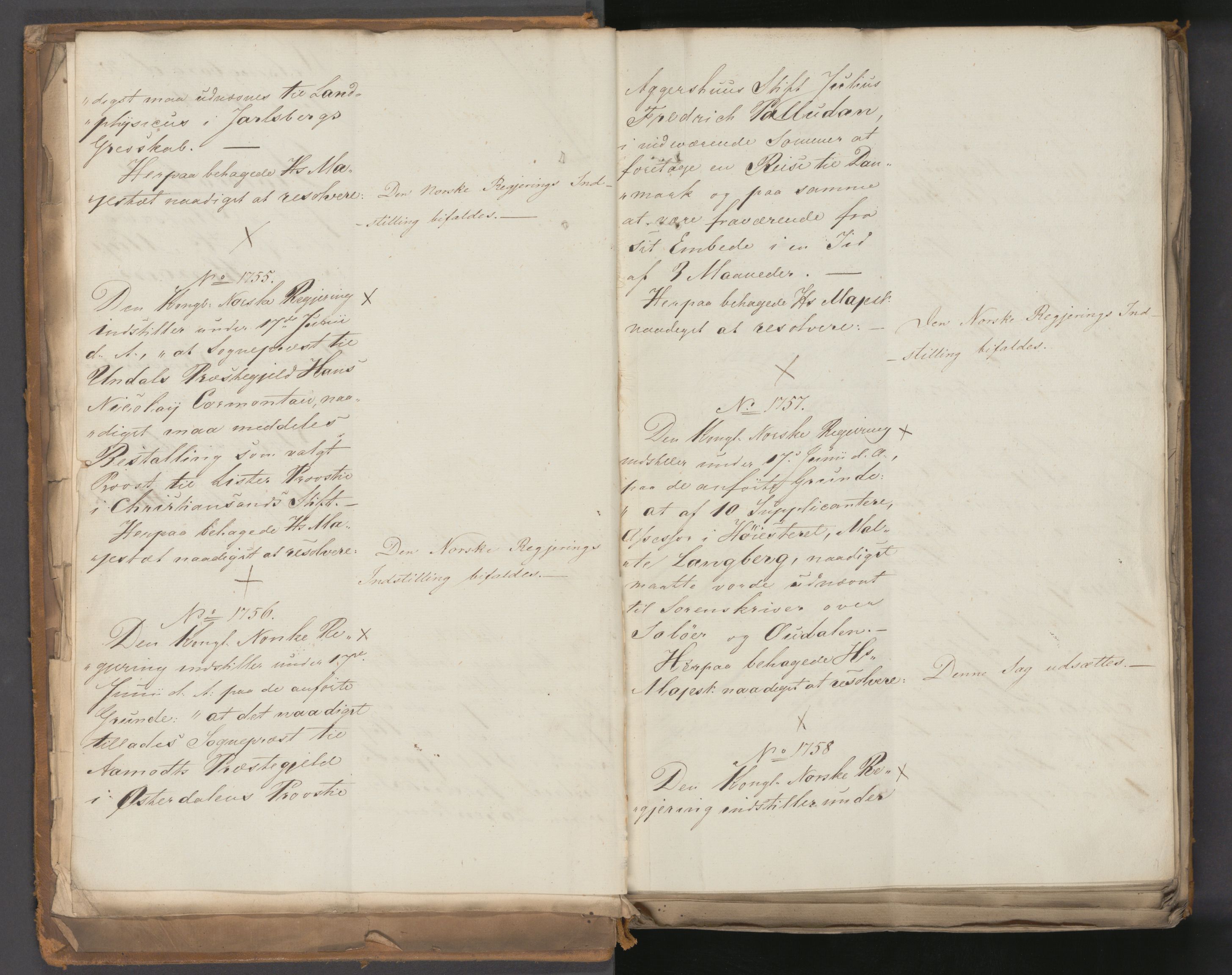 Statsrådssekretariatet, AV/RA-S-1001/A/Ab/L0019: Kgl. res. nr. 1753-2274, 2. halvår, 1824