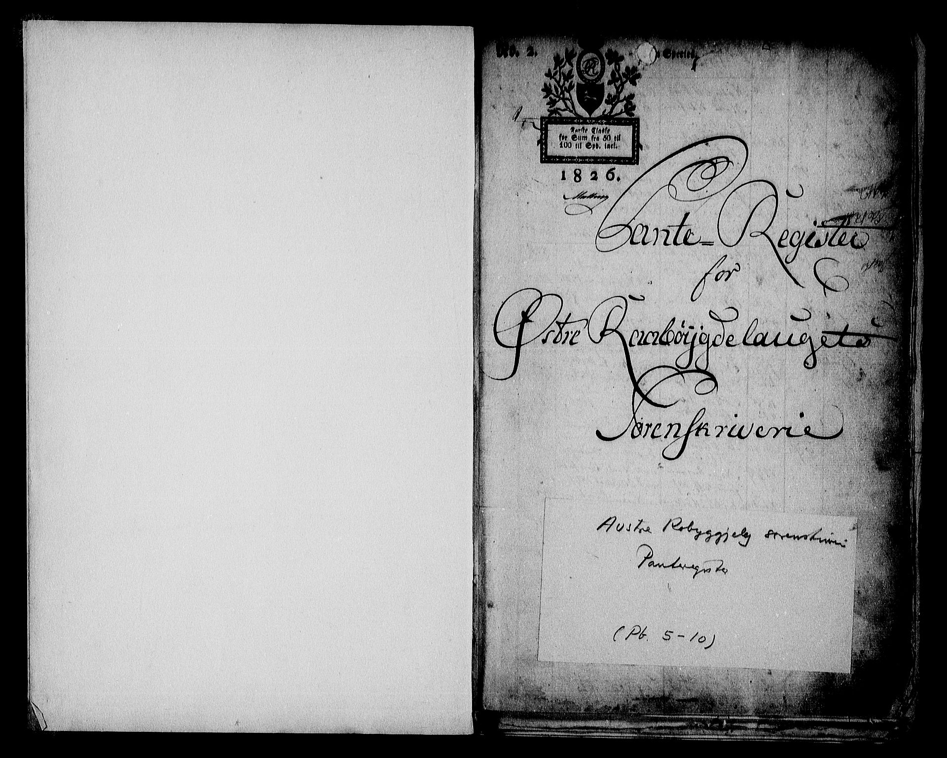 Østre Råbyggelag sorenskriveri, SAK/1221-0016/G/Ga/L0004: Panteregister nr. 4, 1765-1831