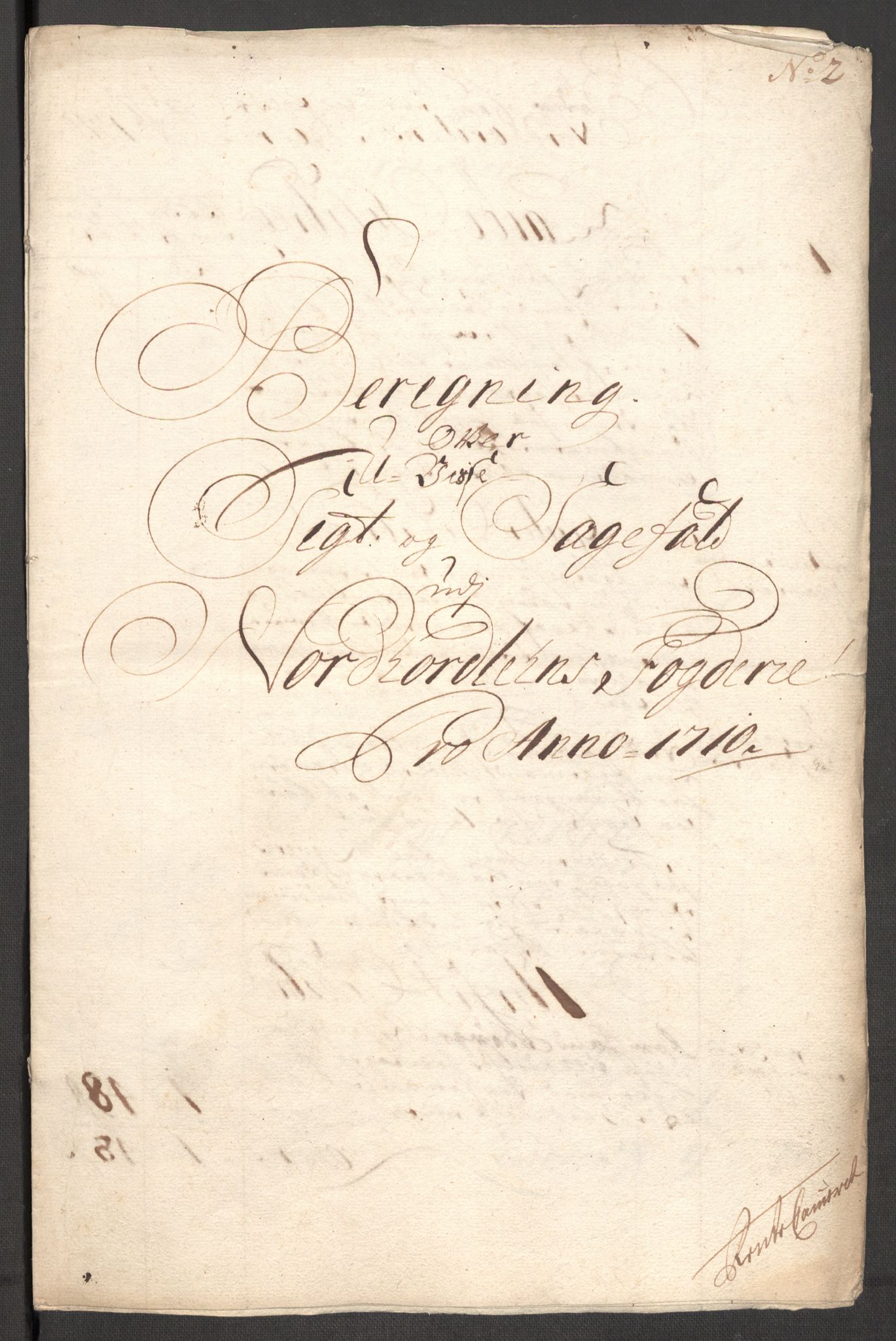 Rentekammeret inntil 1814, Reviderte regnskaper, Fogderegnskap, RA/EA-4092/R51/L3191: Fogderegnskap Nordhordland og Voss, 1710, s. 49