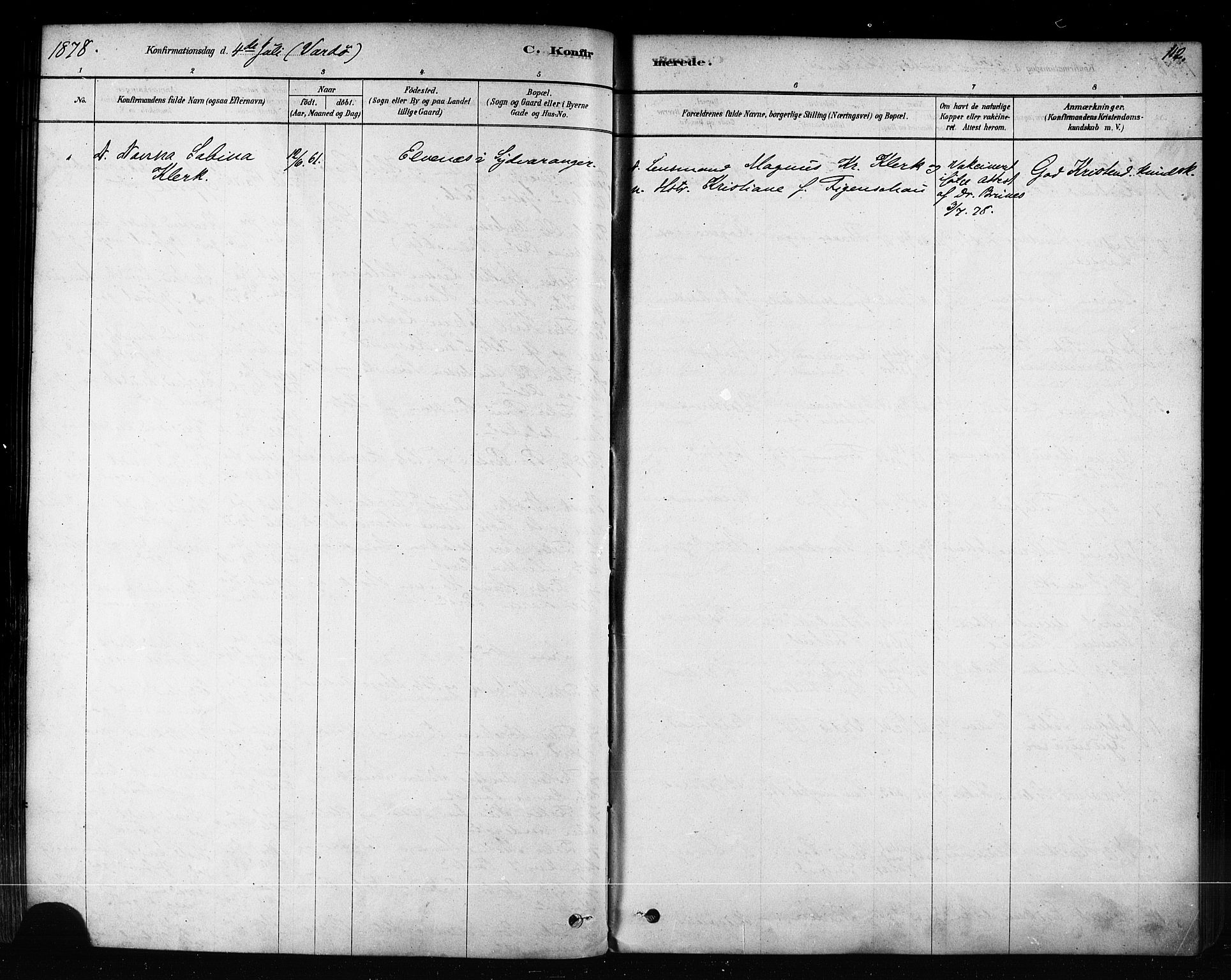 Sør-Varanger sokneprestkontor, AV/SATØ-S-1331/H/Ha/L0003kirke: Ministerialbok nr. 3, 1878-1891, s. 112