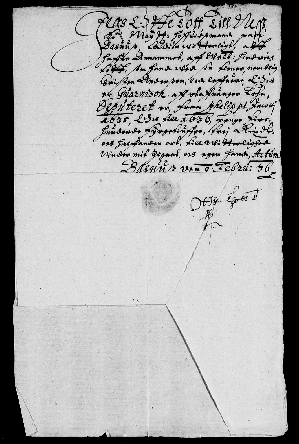 Rentekammeret inntil 1814, Reviderte regnskaper, Lensregnskaper, AV/RA-EA-5023/R/Rb/Rbs/L0020: Stavanger len, 1635-1637