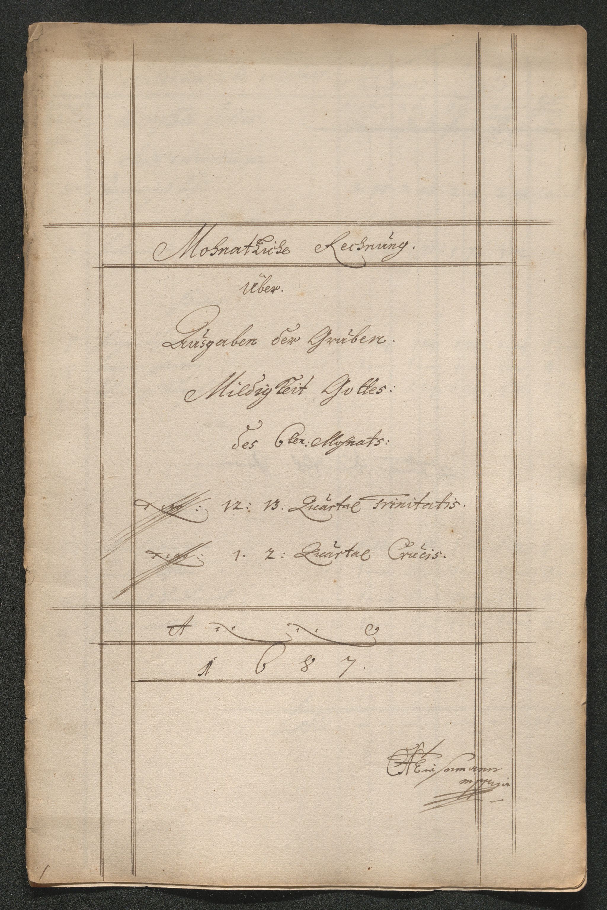 Kongsberg Sølvverk 1623-1816, AV/SAKO-EA-3135/001/D/Dc/Dcd/L0064: Utgiftsregnskap for gruver m.m. , 1687, s. 268