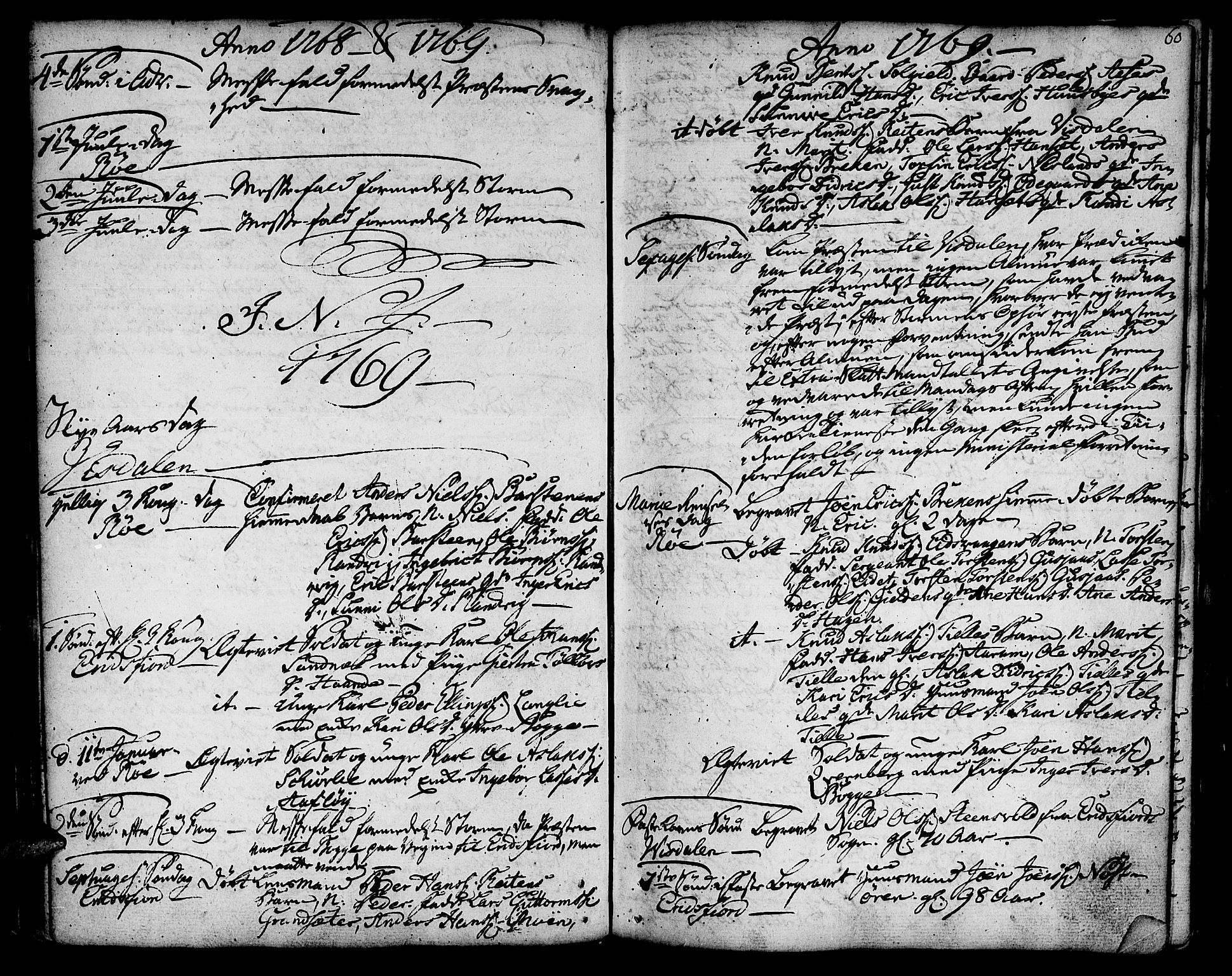 Ministerialprotokoller, klokkerbøker og fødselsregistre - Møre og Romsdal, AV/SAT-A-1454/551/L0621: Ministerialbok nr. 551A01, 1757-1803, s. 60