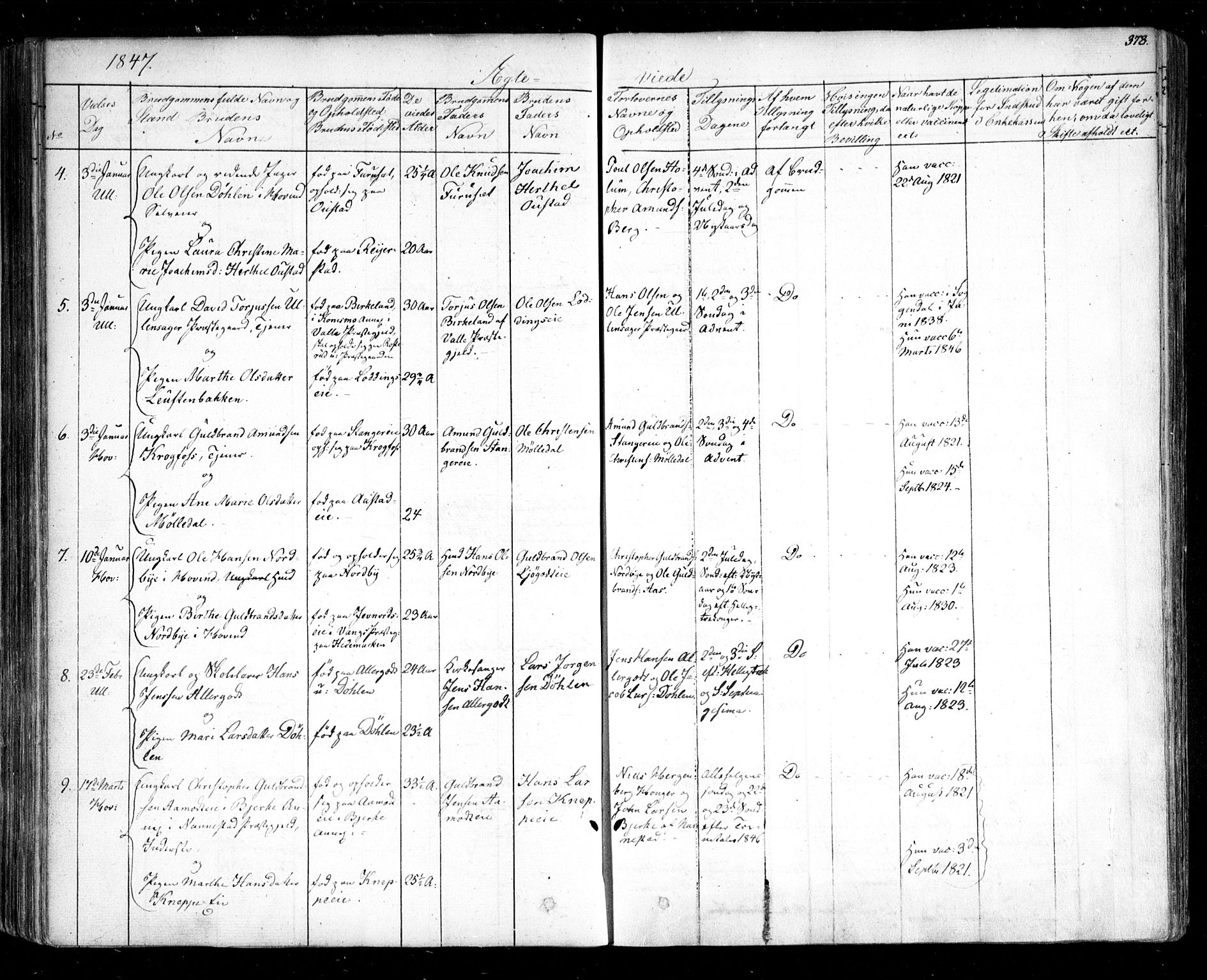Ullensaker prestekontor Kirkebøker, AV/SAO-A-10236a/F/Fa/L0014.b: Ministerialbok nr. I 14B, 1836-1850, s. 378