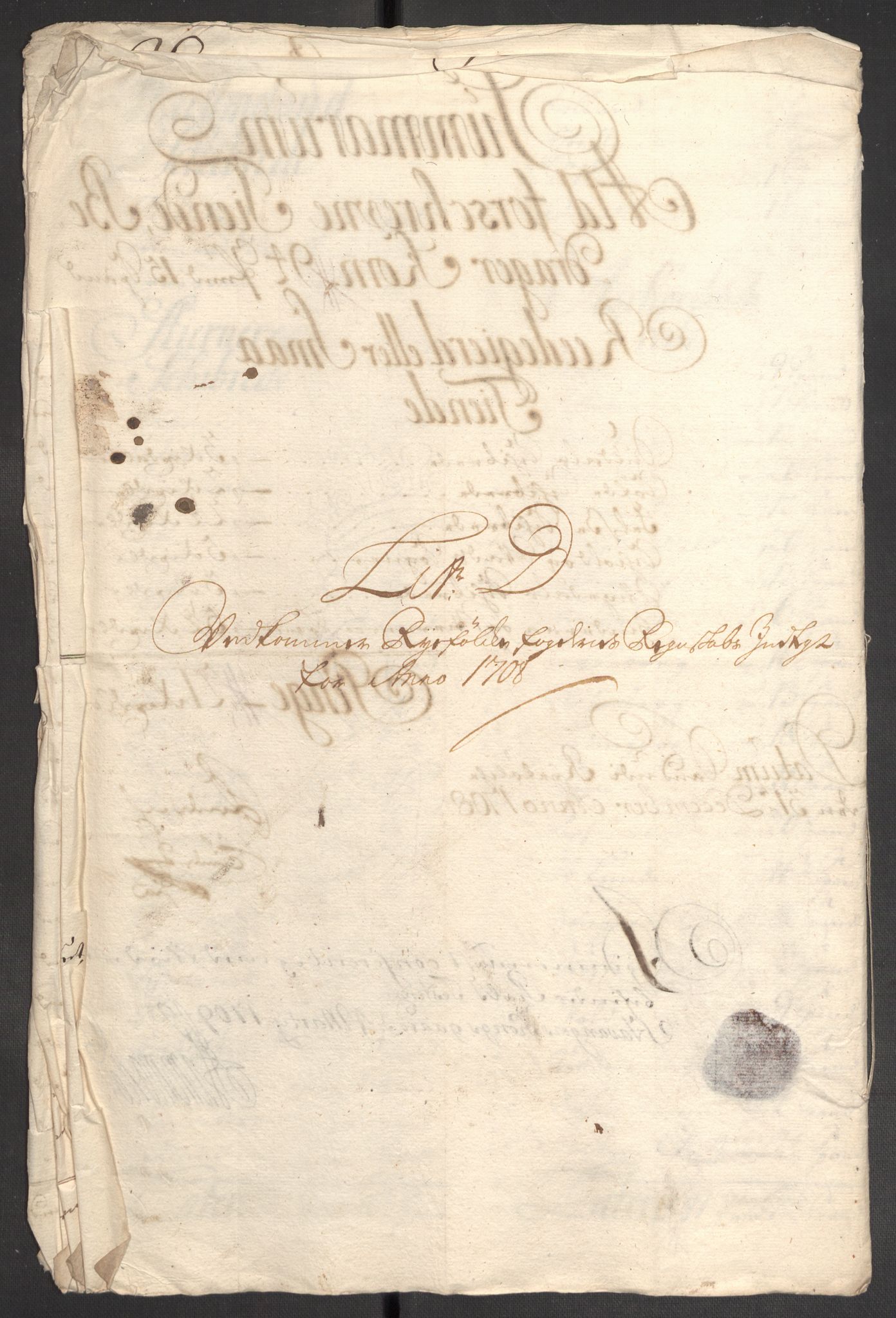 Rentekammeret inntil 1814, Reviderte regnskaper, Fogderegnskap, RA/EA-4092/R47/L2861: Fogderegnskap Ryfylke, 1706-1709, s. 193