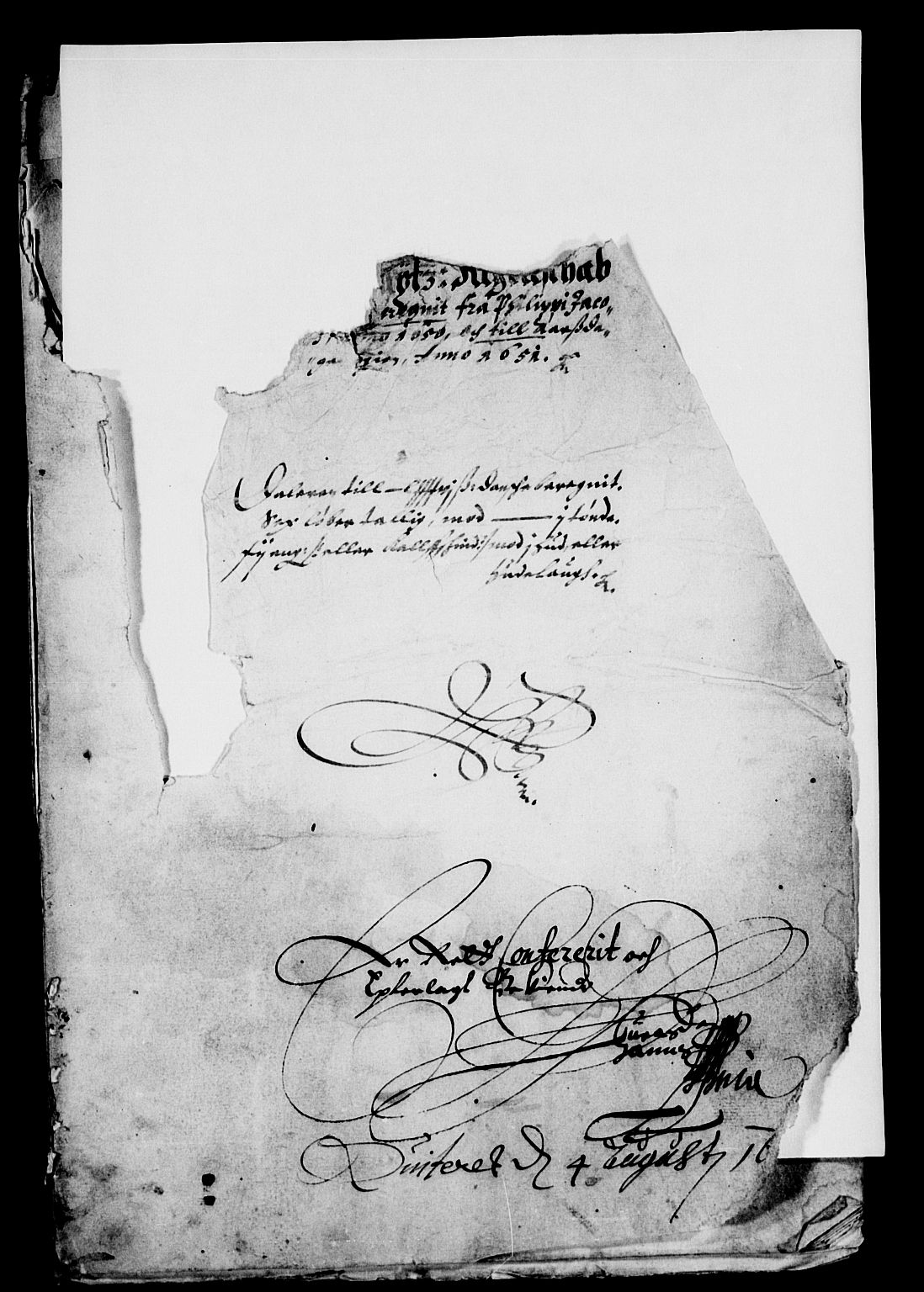 Rentekammeret inntil 1814, Reviderte regnskaper, Lensregnskaper, RA/EA-5023/R/Rb/Rbr/L0018: Lista len, 1648-1651