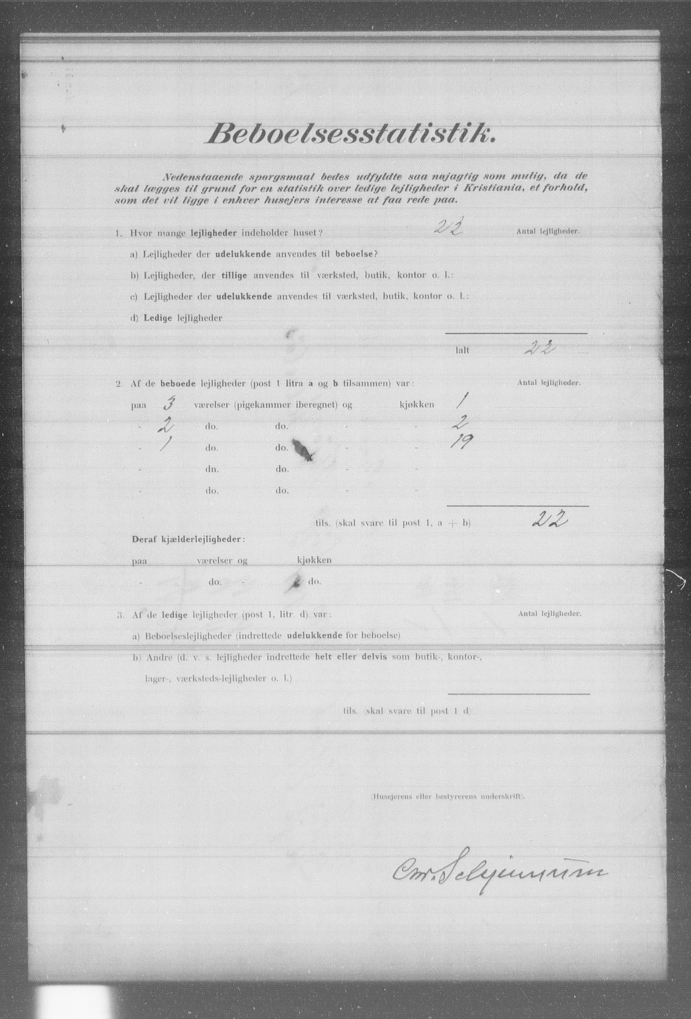 OBA, Kommunal folketelling 31.12.1902 for Kristiania kjøpstad, 1902, s. 6012