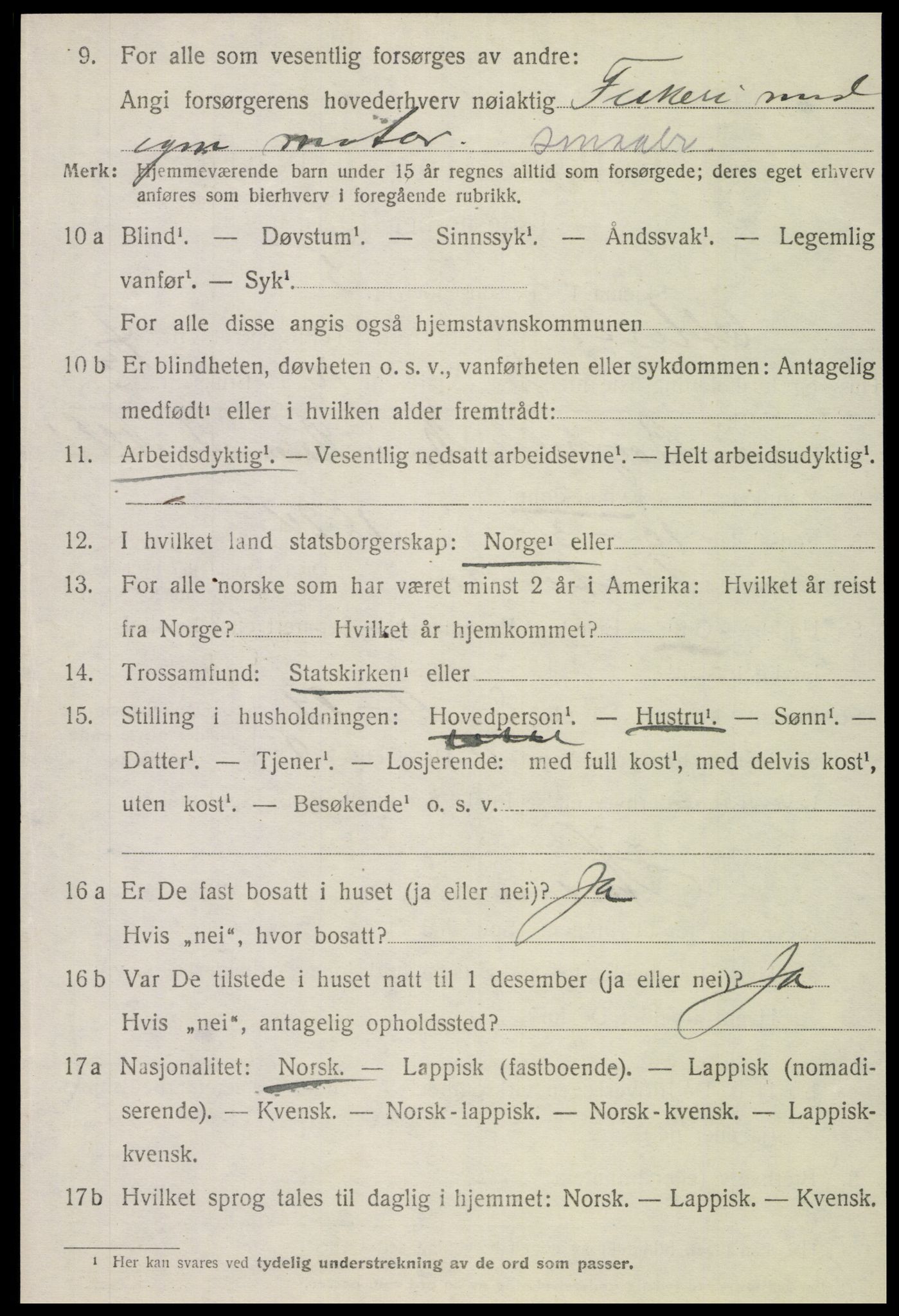 SAT, Folketelling 1920 for 1747 Otterøy herred, 1920, s. 2612