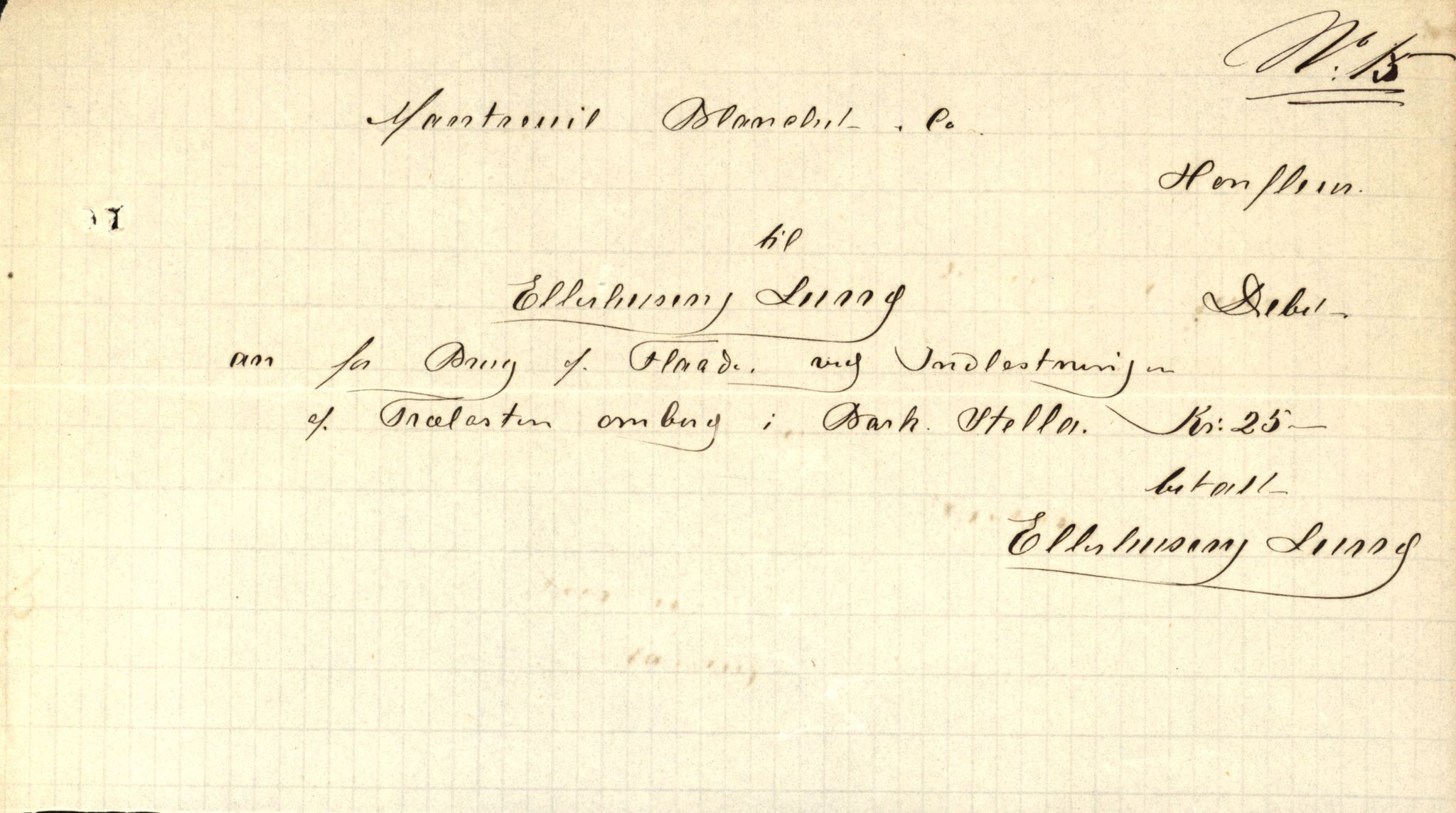 Pa 63 - Østlandske skibsassuranceforening, VEMU/A-1079/G/Ga/L0015/0003: Havaridokumenter / Egerøen, 1882