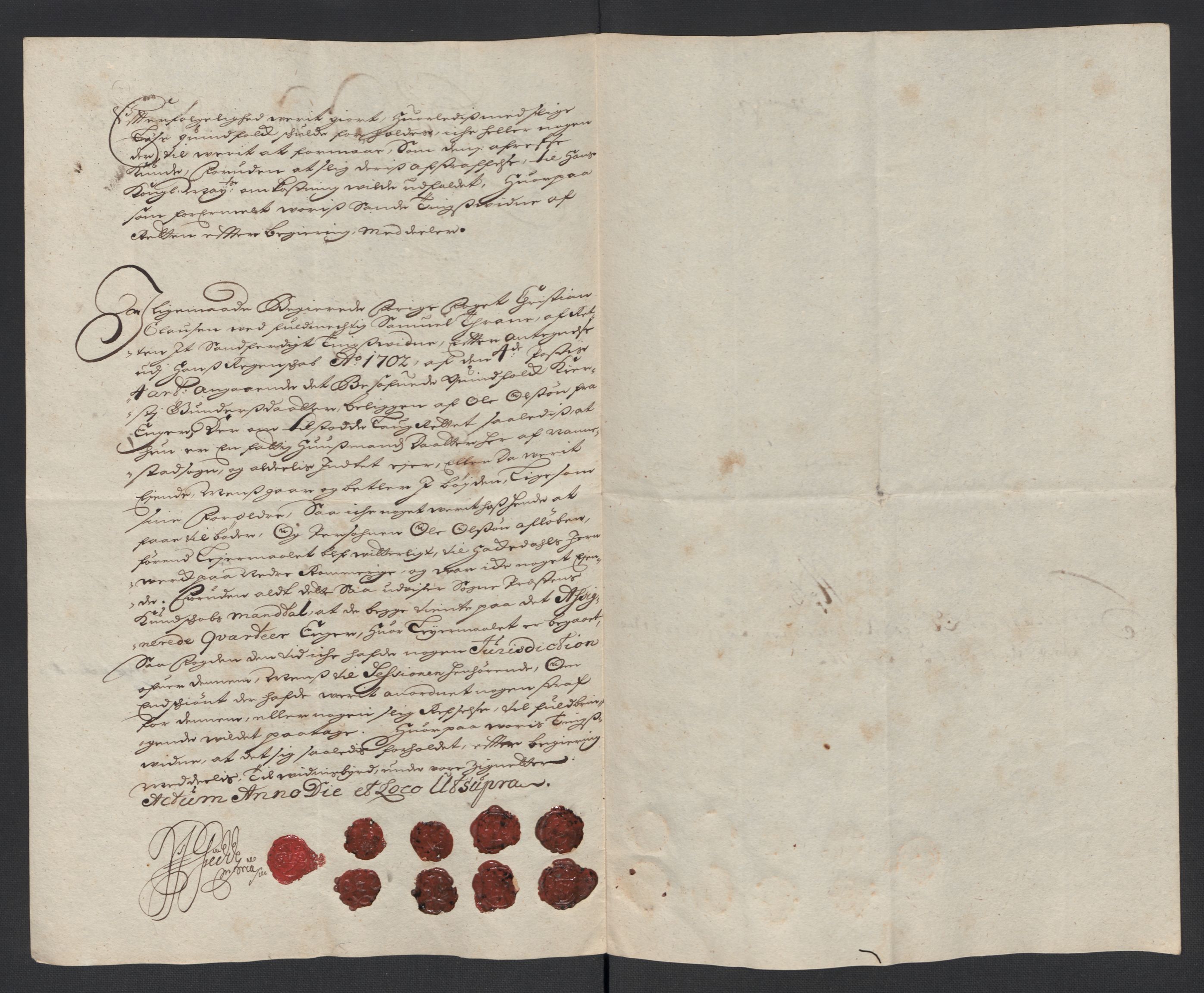 Rentekammeret inntil 1814, Reviderte regnskaper, Fogderegnskap, AV/RA-EA-4092/R12/L0714: Fogderegnskap Øvre Romerike, 1702, s. 320