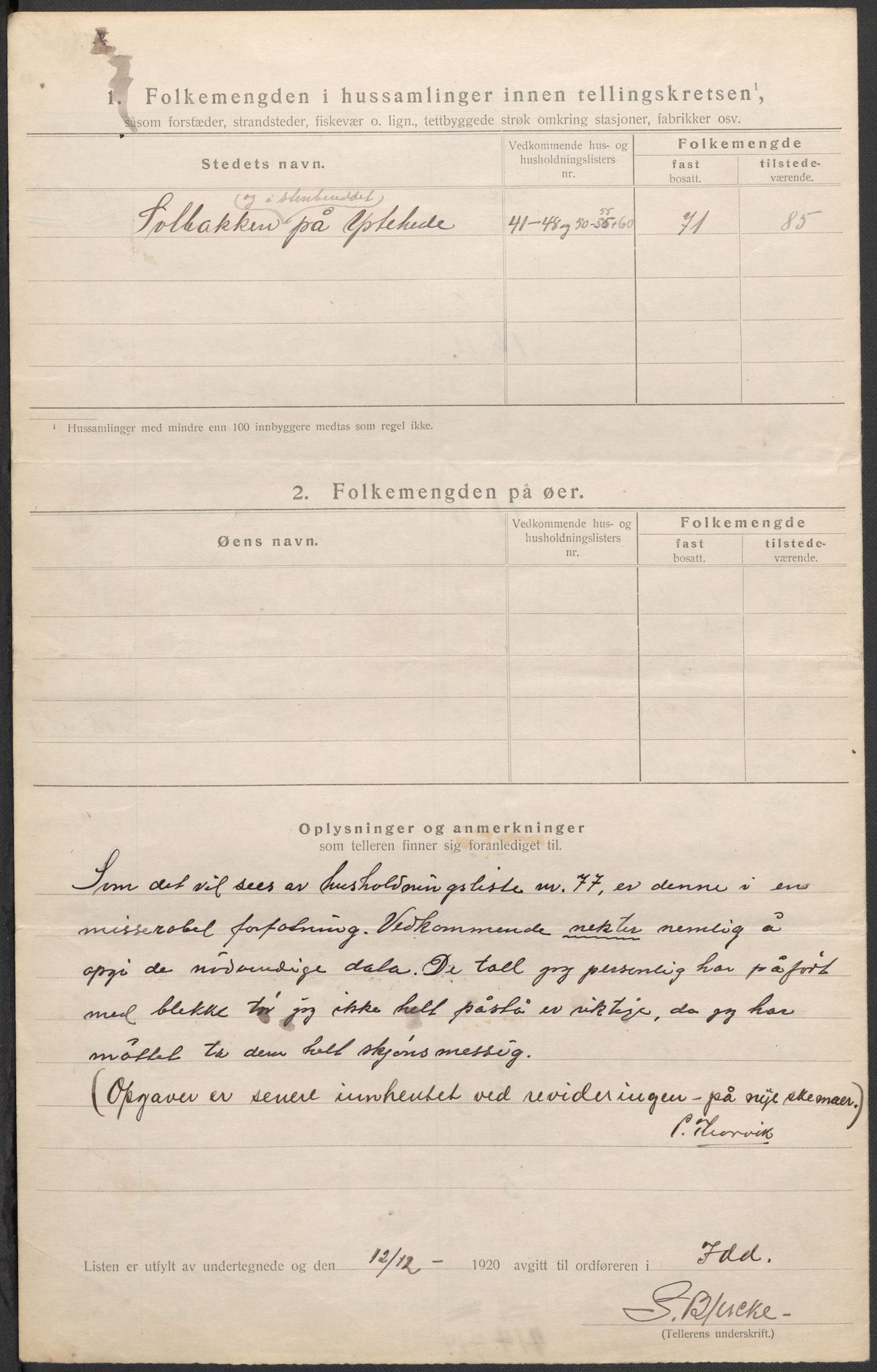 SAO, Folketelling 1920 for 0117 Idd herred, 1920, s. 19
