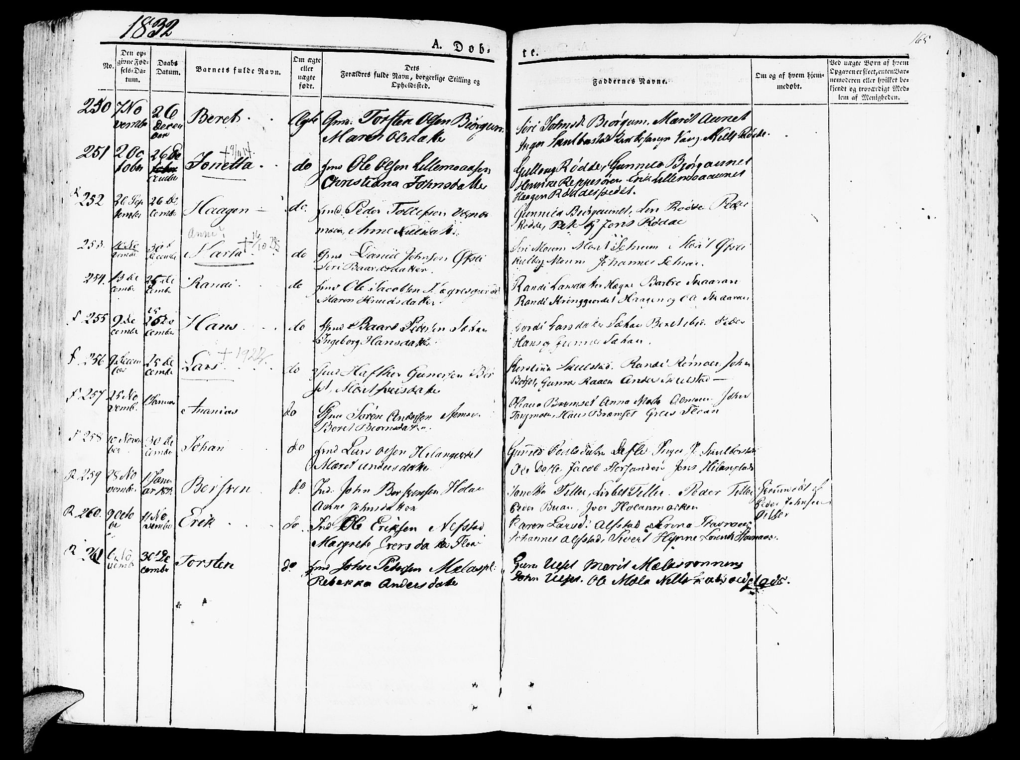 Ministerialprotokoller, klokkerbøker og fødselsregistre - Nord-Trøndelag, SAT/A-1458/709/L0070: Ministerialbok nr. 709A10, 1820-1832, s. 165
