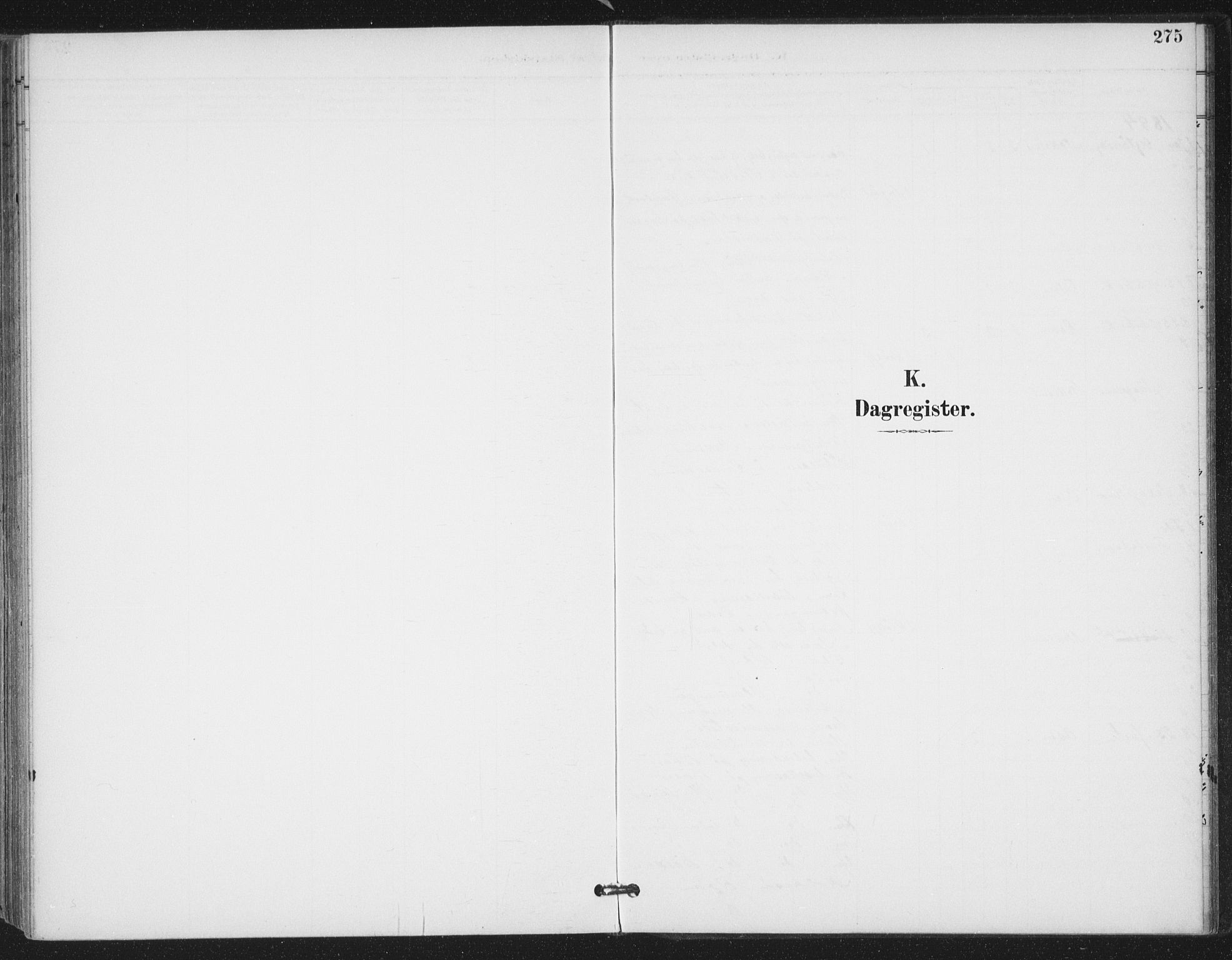 Ministerialprotokoller, klokkerbøker og fødselsregistre - Sør-Trøndelag, SAT/A-1456/657/L0708: Ministerialbok nr. 657A09, 1894-1904, s. 275