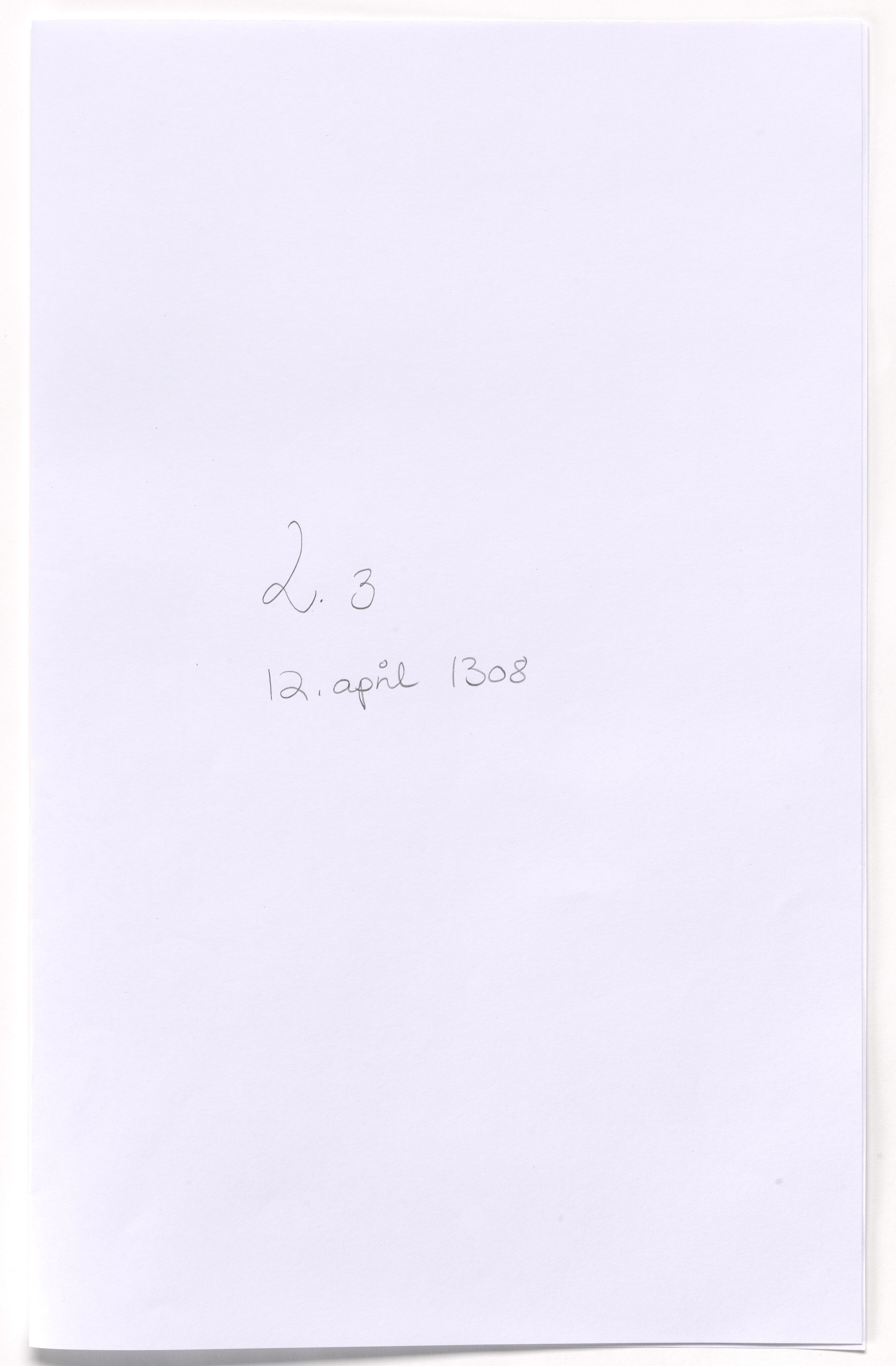 Riksarkivets diplomsamling, AV/RA-EA-5965/F05/L0005: NRA AM fasc. 2 nr. 3-6, 1308-1311, s. 1