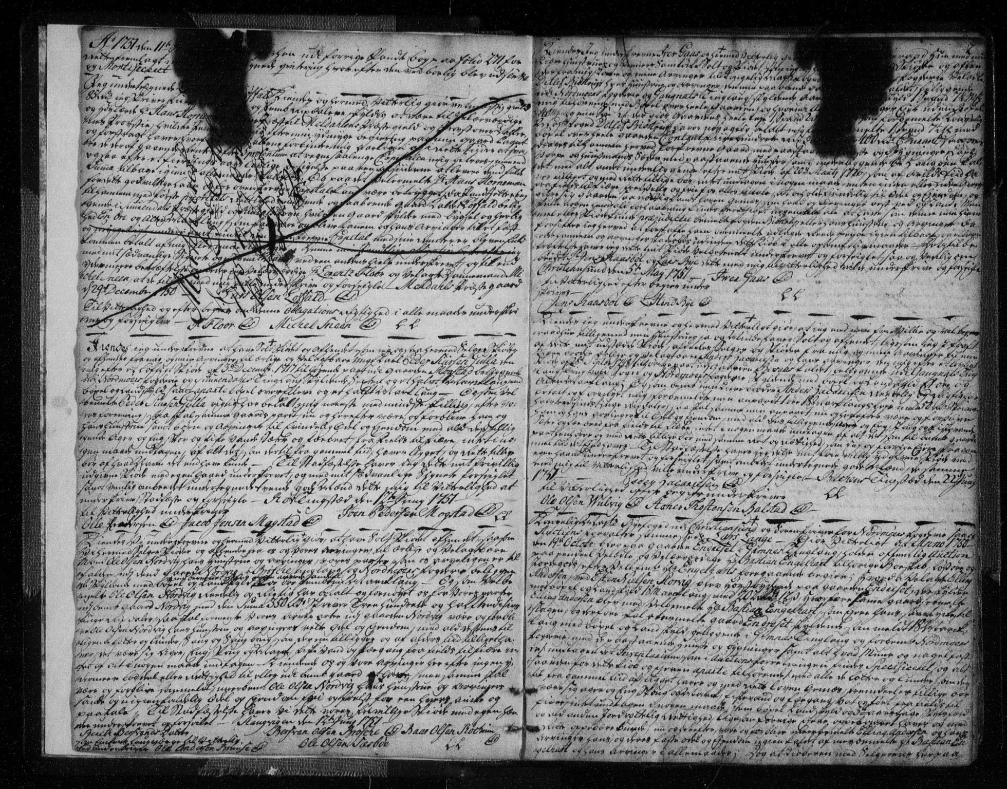 Nordmøre sorenskriveri, SAT/A-4132/1/2/2Ca/L0005: Pantebok nr. 2, 1751-1765, s. 2