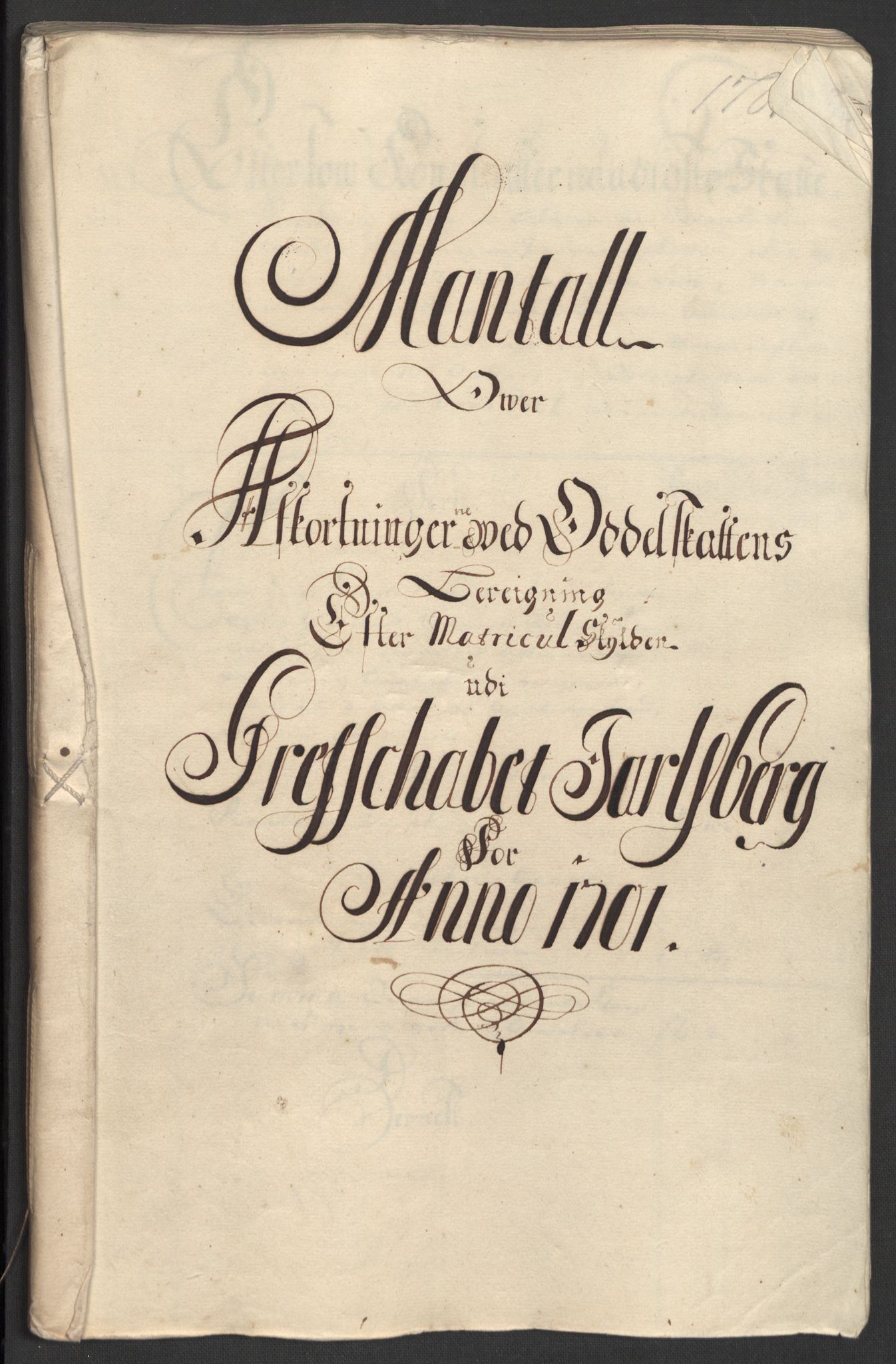 Rentekammeret inntil 1814, Reviderte regnskaper, Fogderegnskap, RA/EA-4092/R32/L1869: Fogderegnskap Jarlsberg grevskap, 1700-1701, s. 342